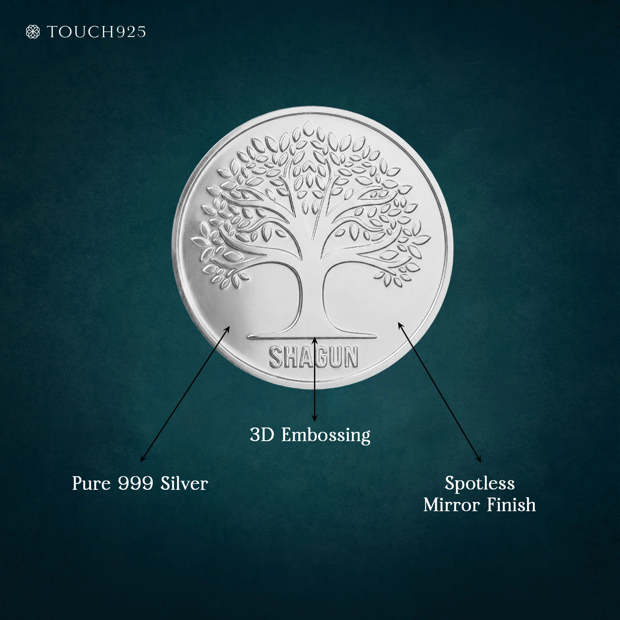 1g Banyan Tree 999 Silver Coin - Image 4