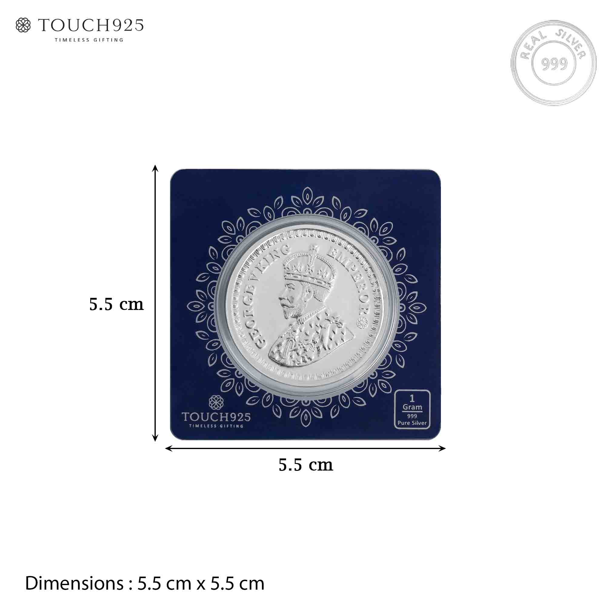1g King George V 999 Silver Coin - Image 5