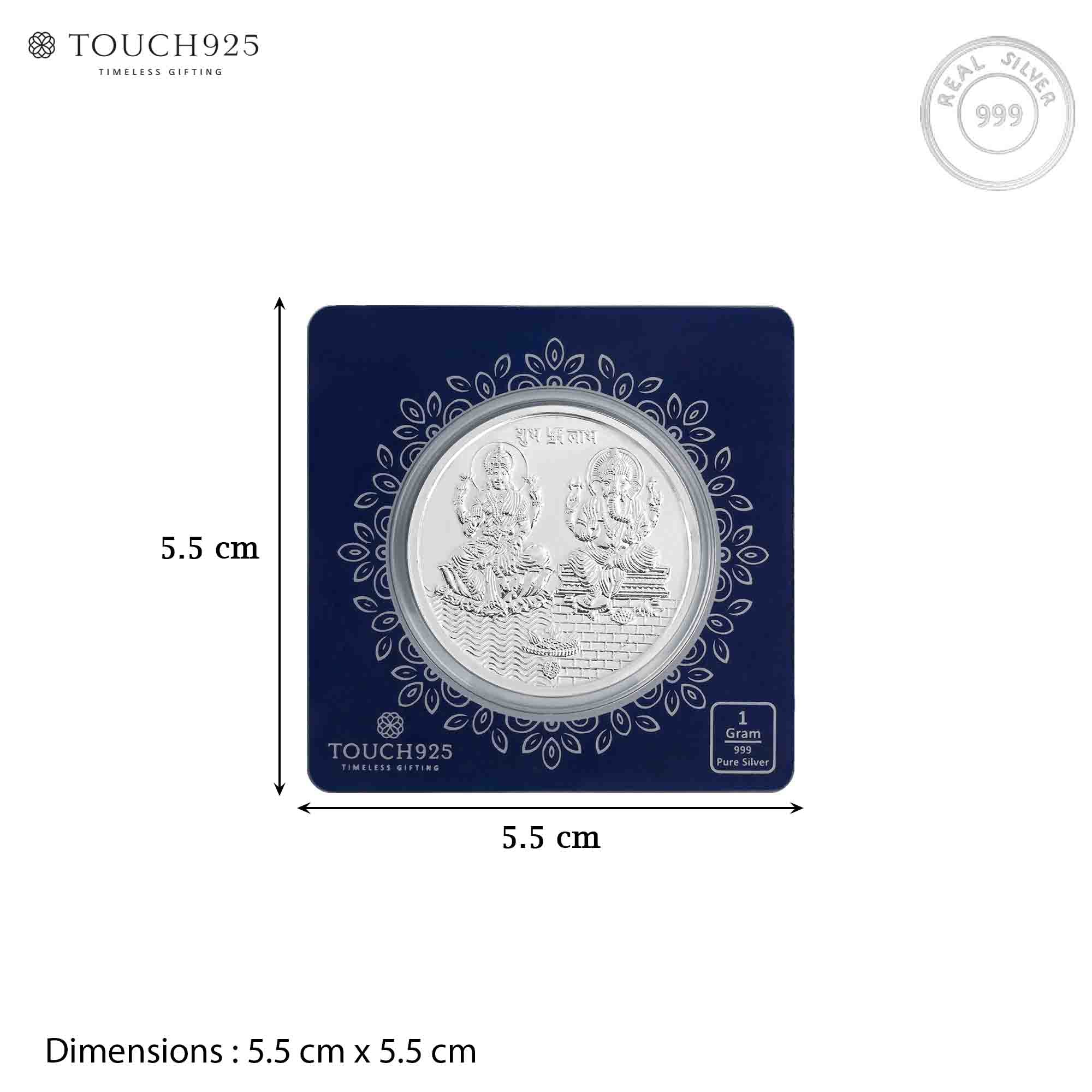 1g Lakshmi Ganesha 999 Silver Coin - Image 5