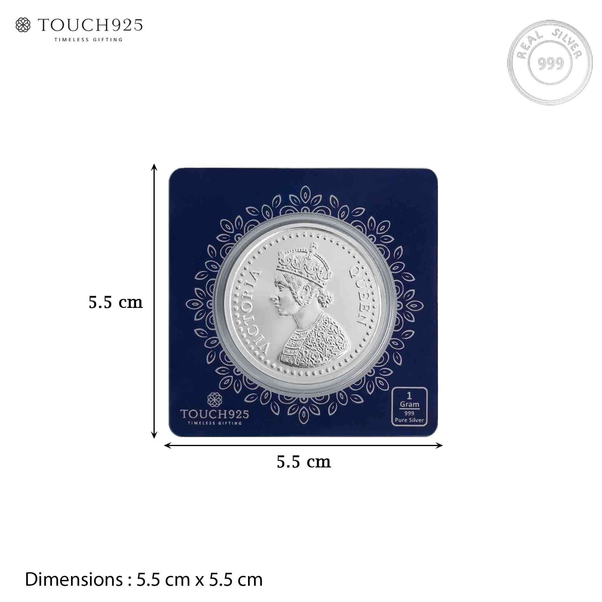 1g Queen Victoria 999 Silver Coin - Image 6