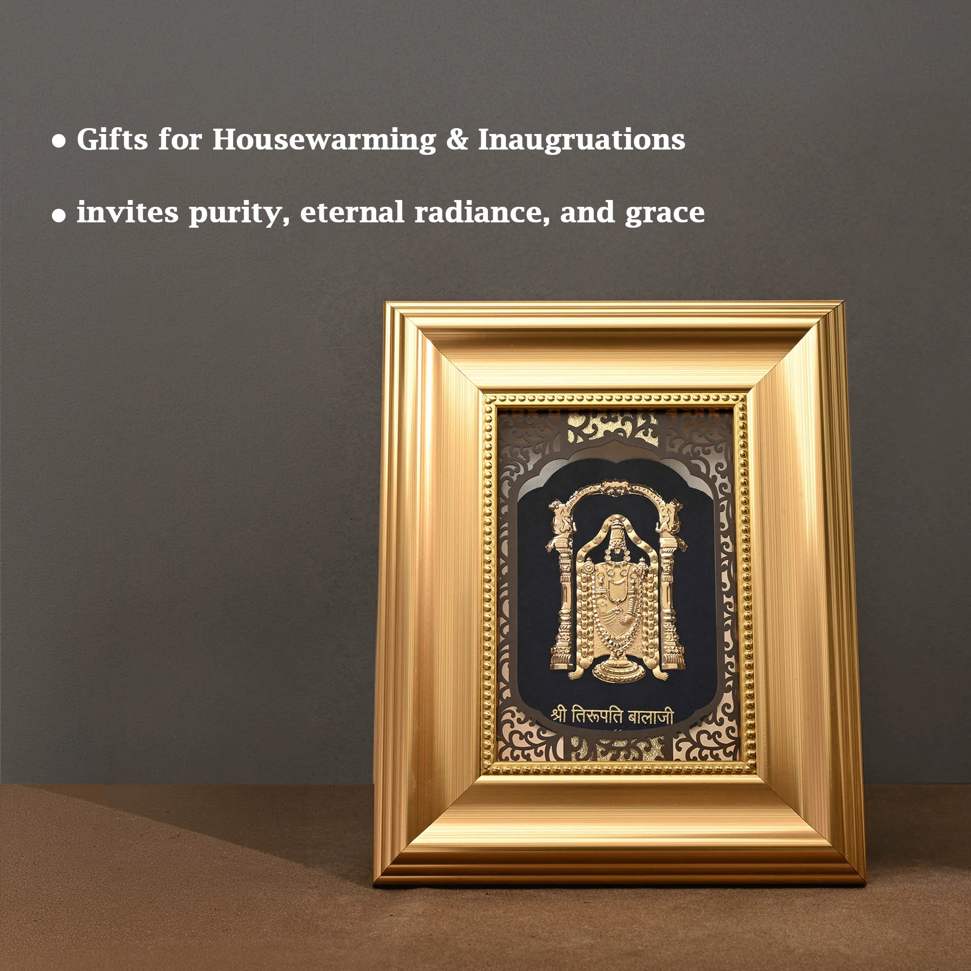 24K Gold Foil Balaji Frame - Image 2