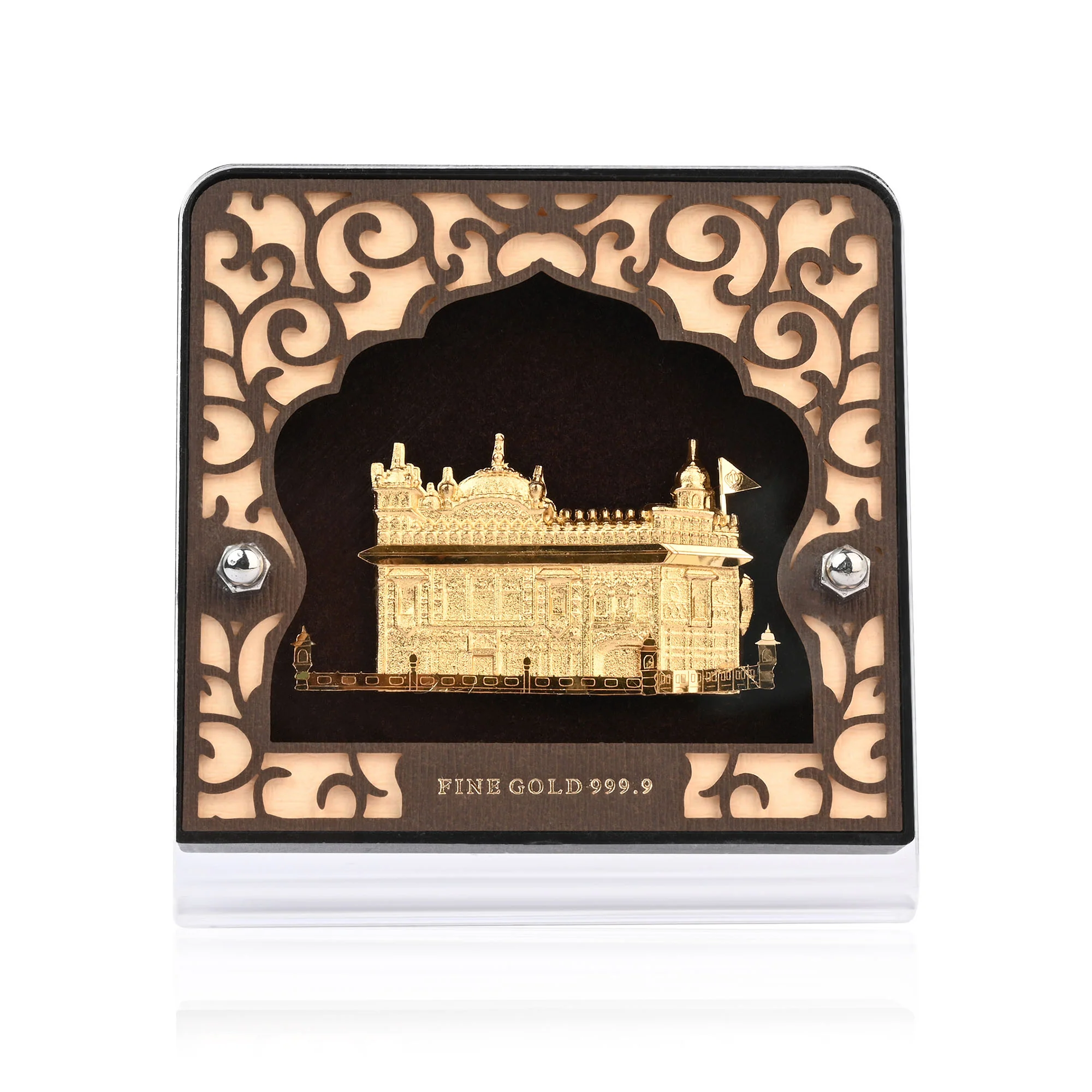 24K Gold Golden Temple Frame - Image 4