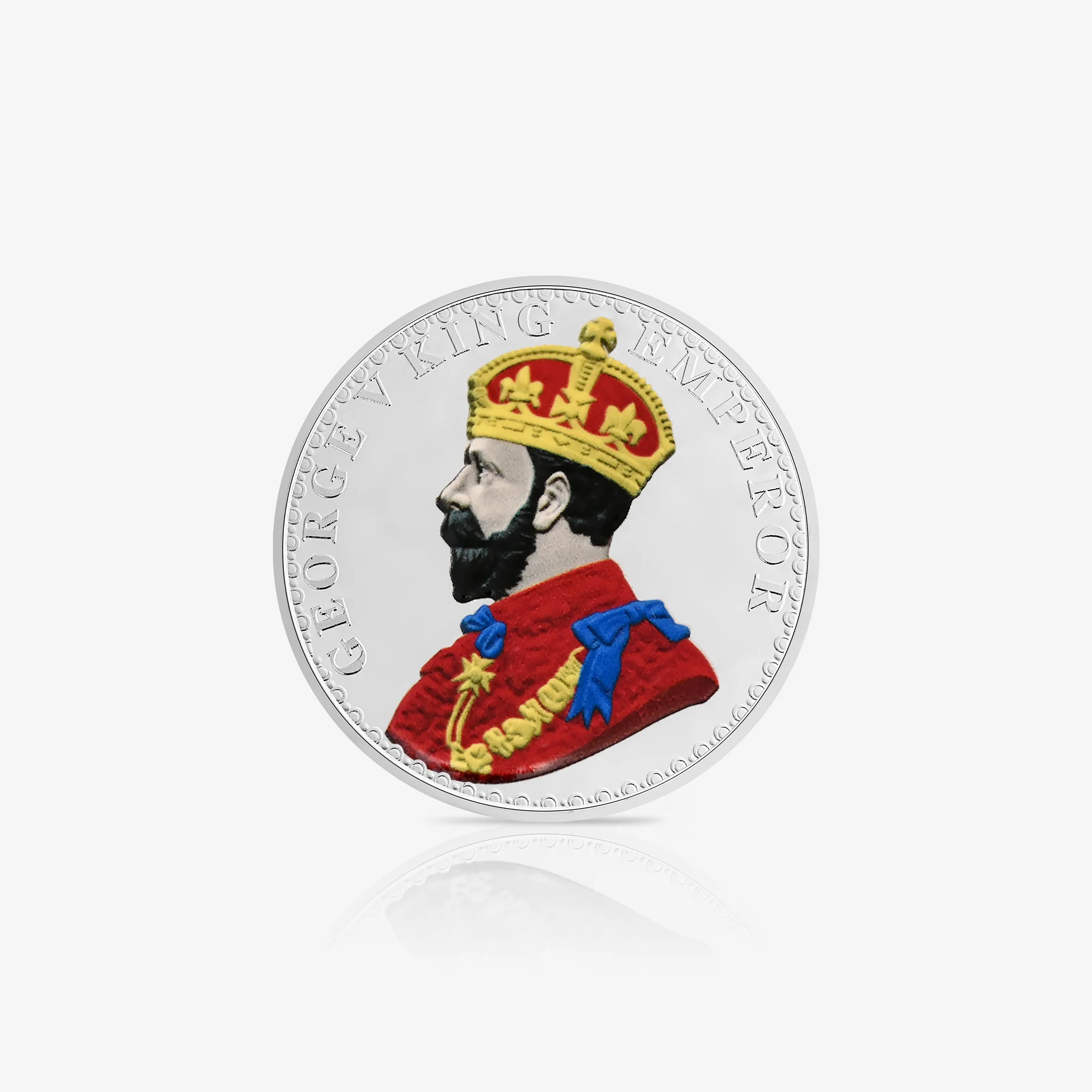 10-20g King George 999 Silver Coin - Image 7