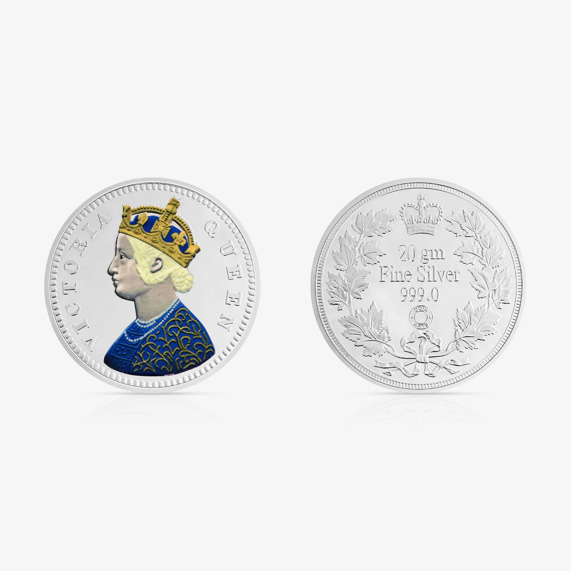 10-20g Queen Victoria 999 Silver Coin - Image 9