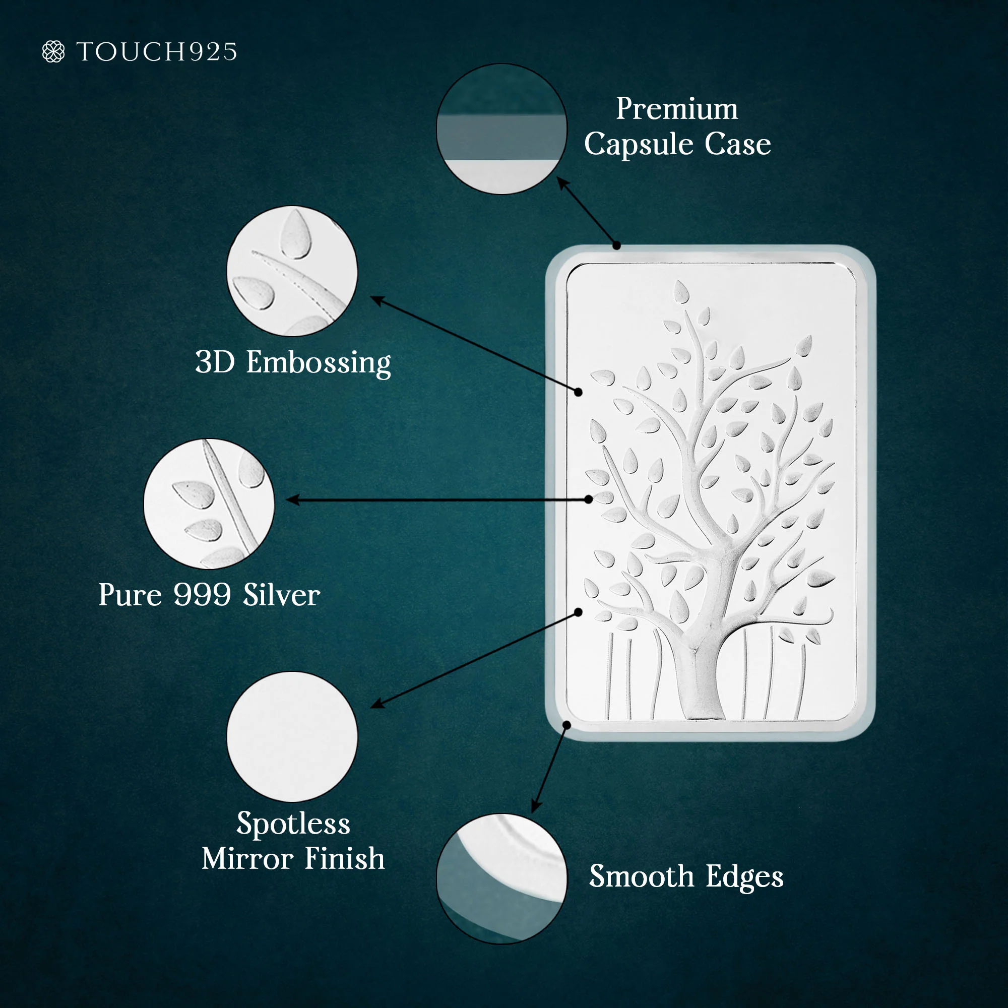 250g Banyan Tree 999 Silver Bar - Image 2