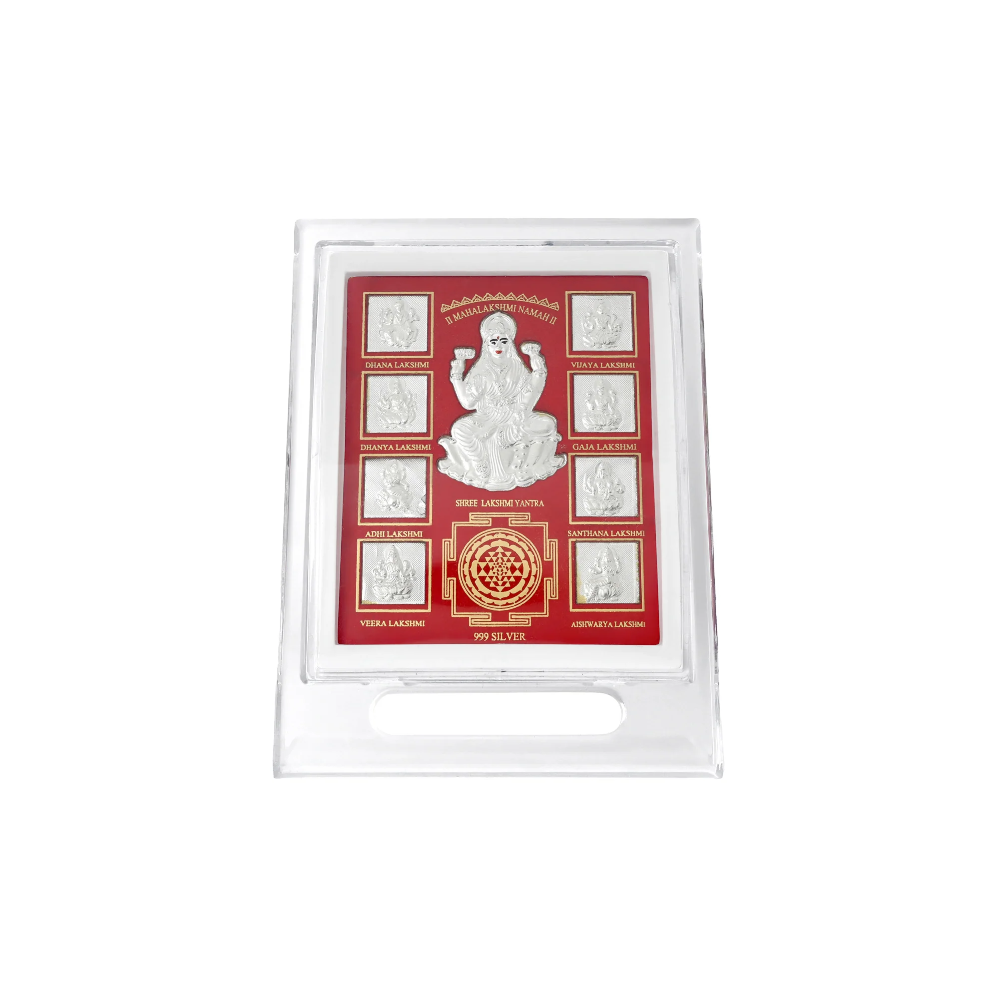999 Silver Ashta Lakshmi Yantra - Image 4