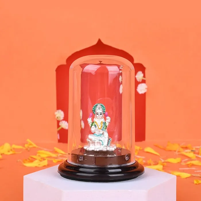999 Silver Dhanya Lakshmi Idol - Image 4