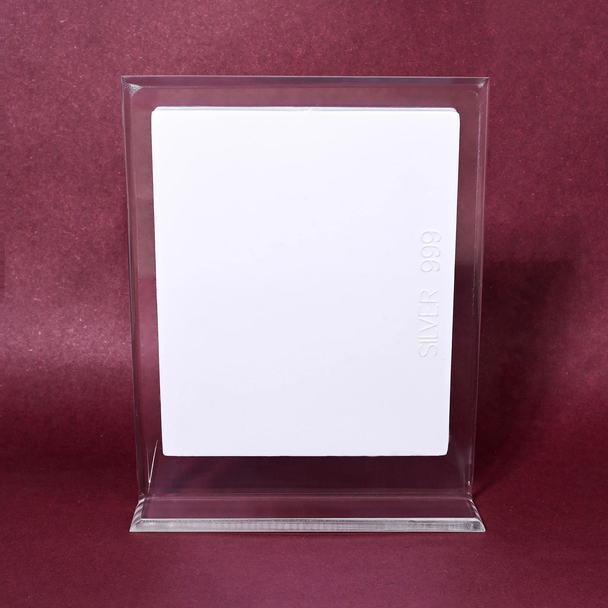 999 Silver Ganesh Ji Idol Frame - Image 5