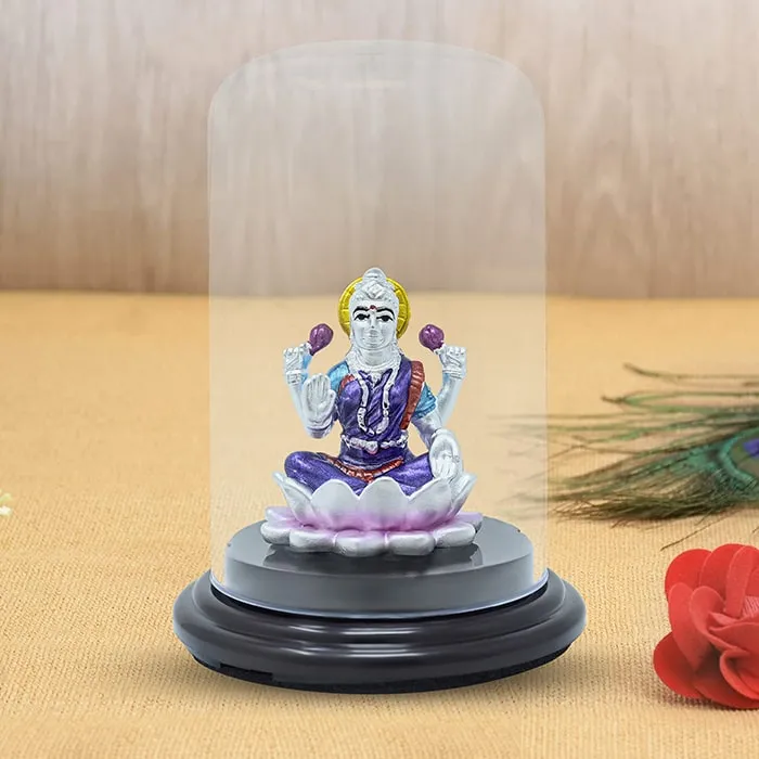 999 Silver Lakshmi Devi Eternal Blessing Idol - Image 3