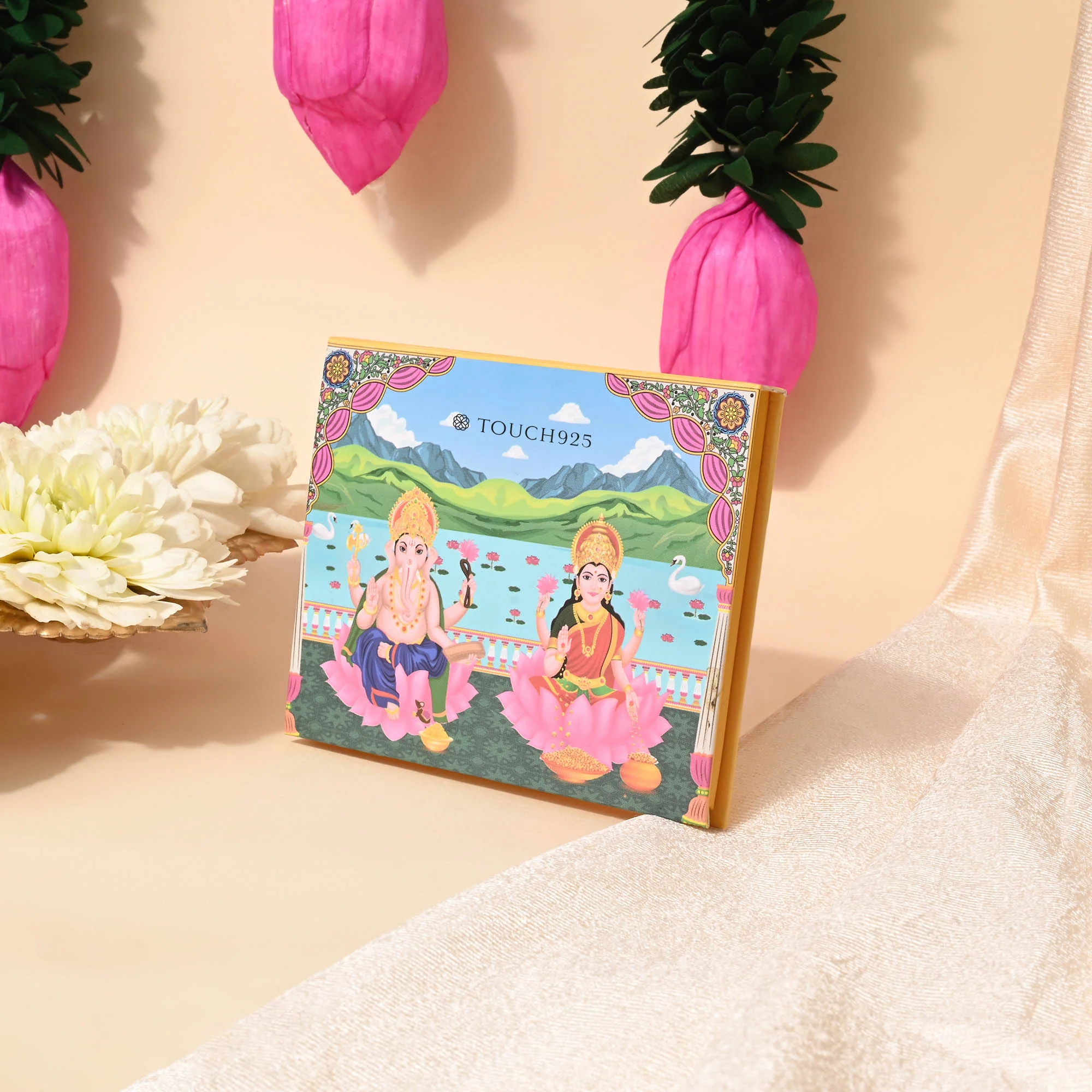999 Silver Lakshmi Ganesha Coin Box - Image 3