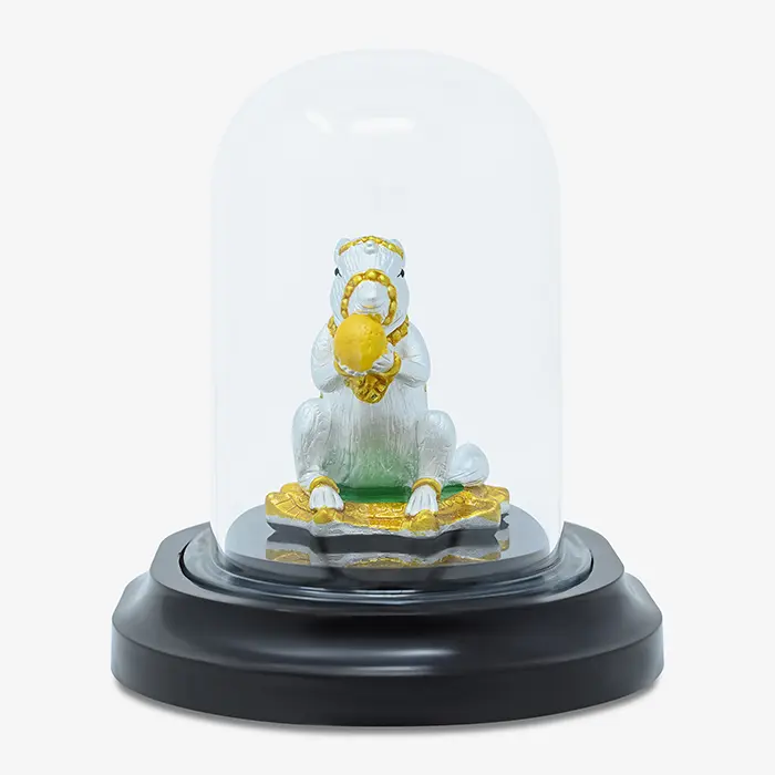 999 Silver Mushak Blessing Idol - Image 2