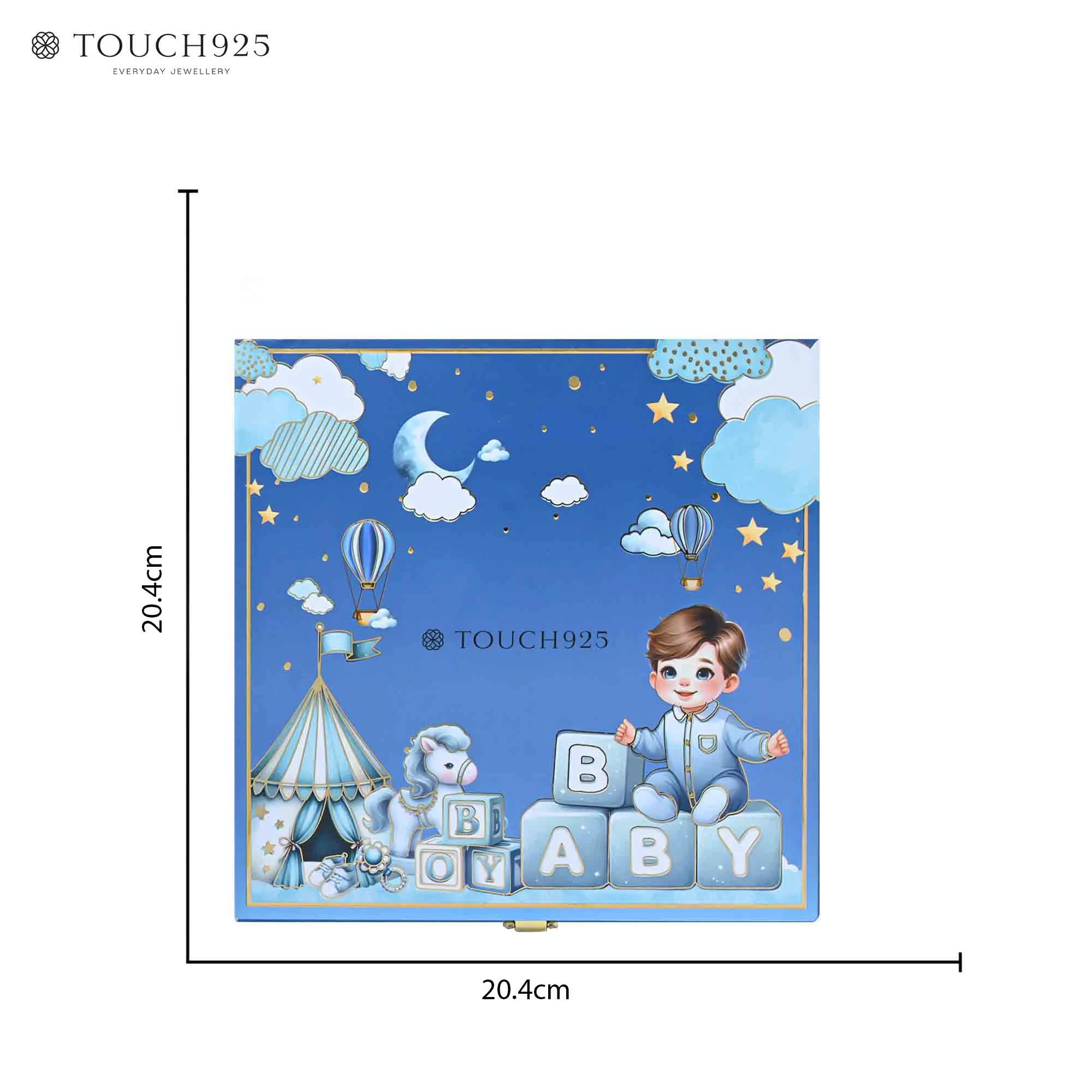 999 Silver Musical Baby Boy Coin Box (5 Coins) - Image 9