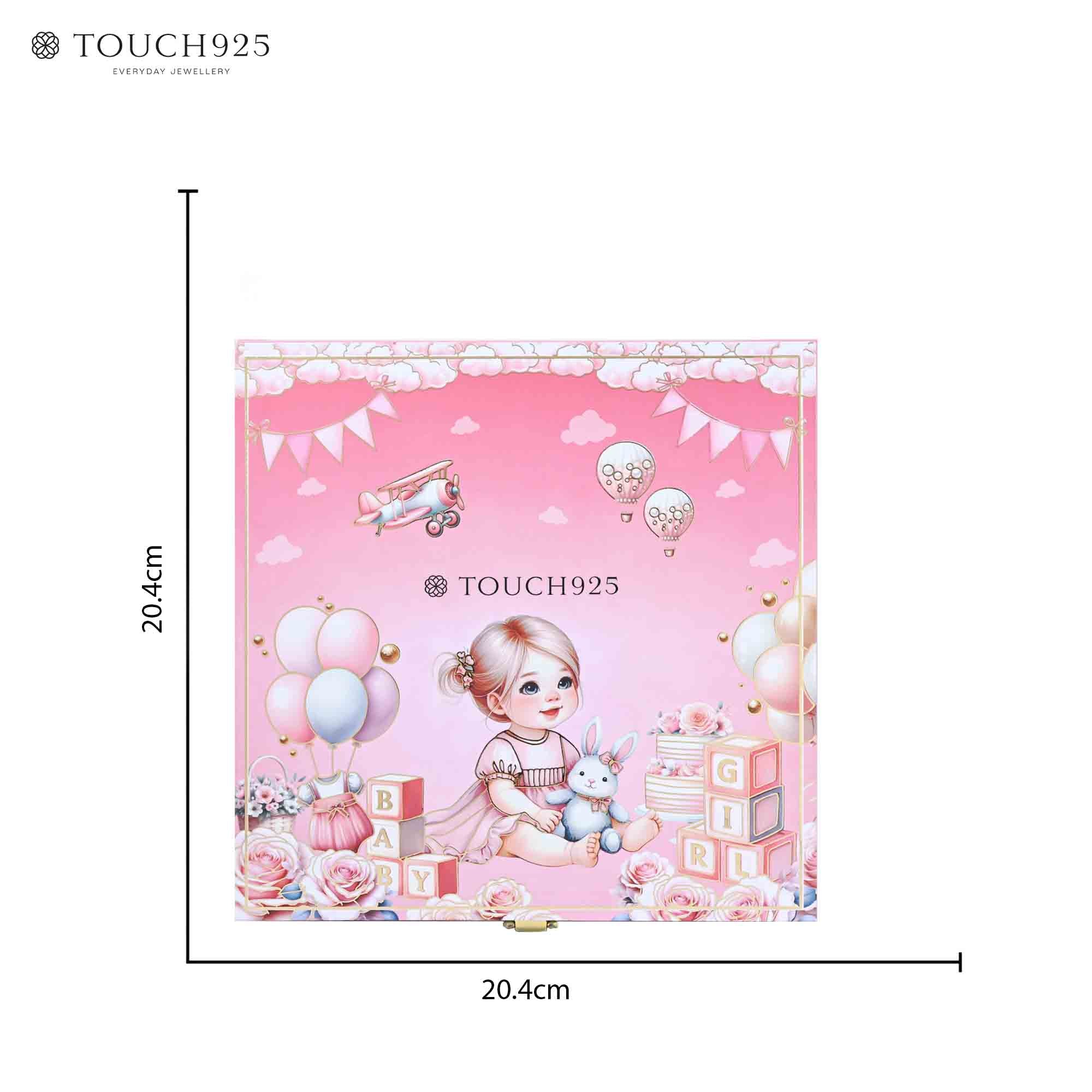 999 Silver Musical Baby Girl Coin Box (5 Coins) - Image 8