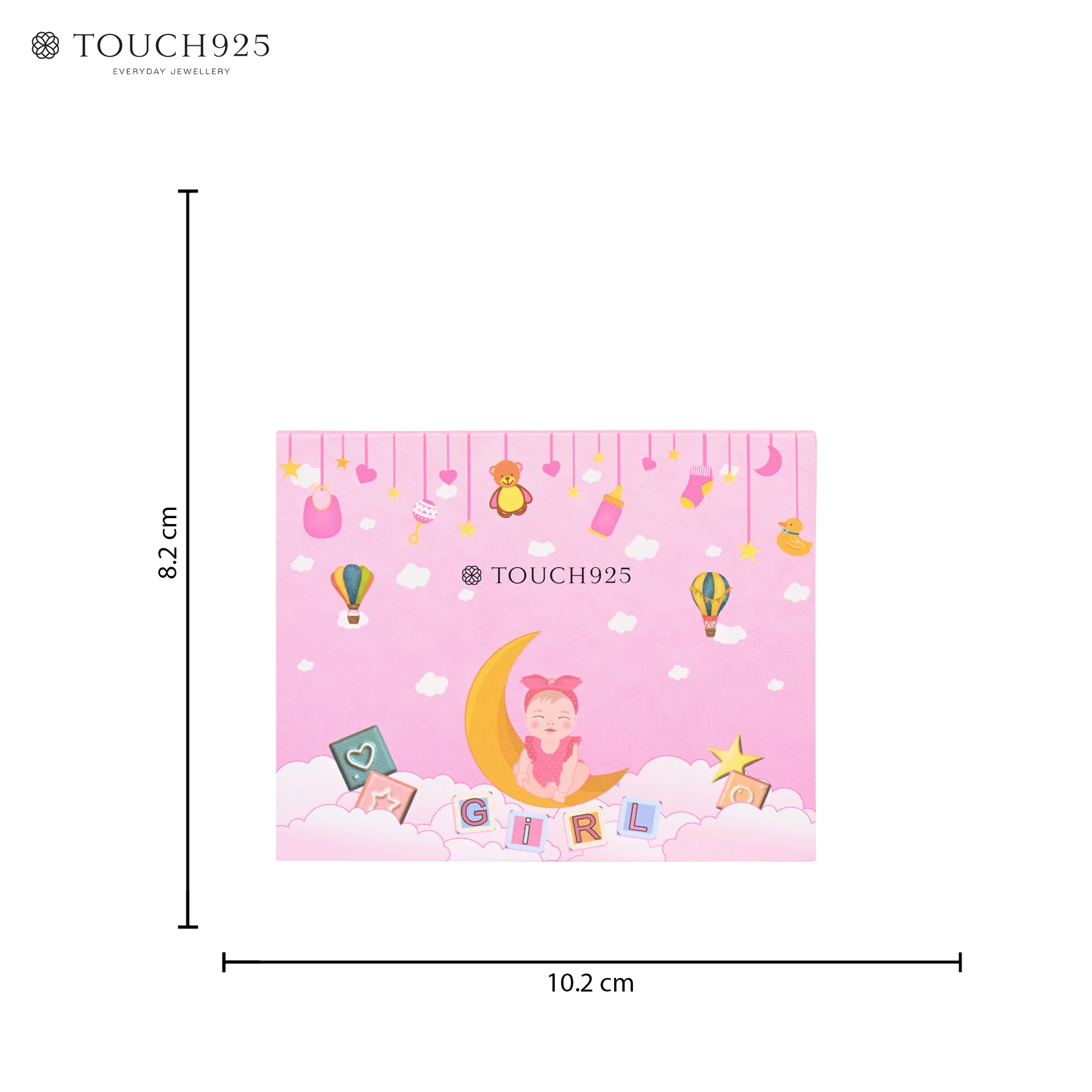 999 Silver Welcome Baby Girl Coin Box - Image 7