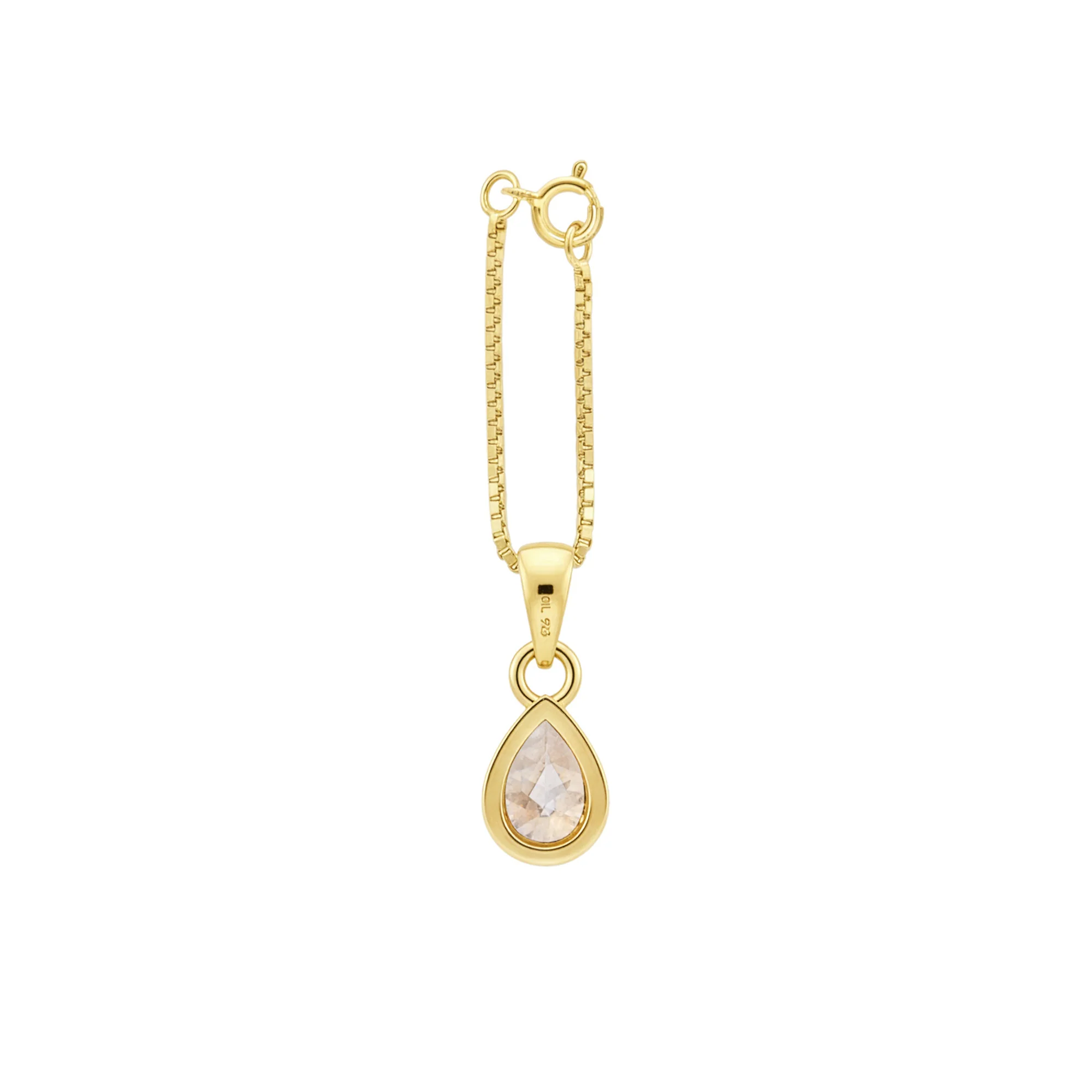April Birthstone Charm - Image 5