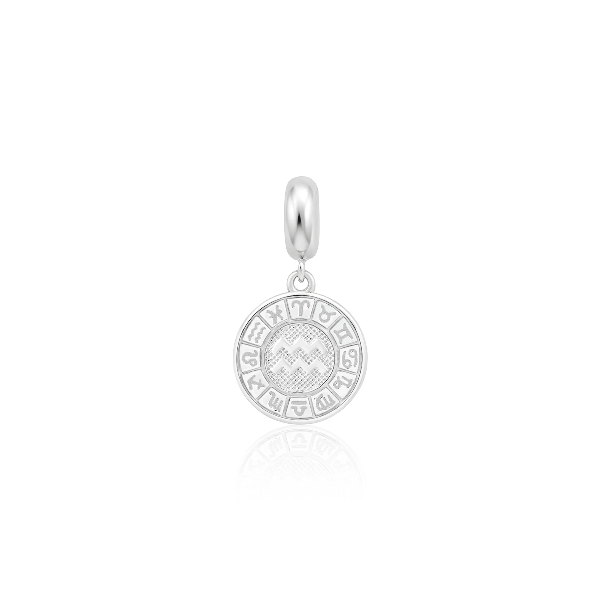 Aquarius Zodiac Pendant - Image 4