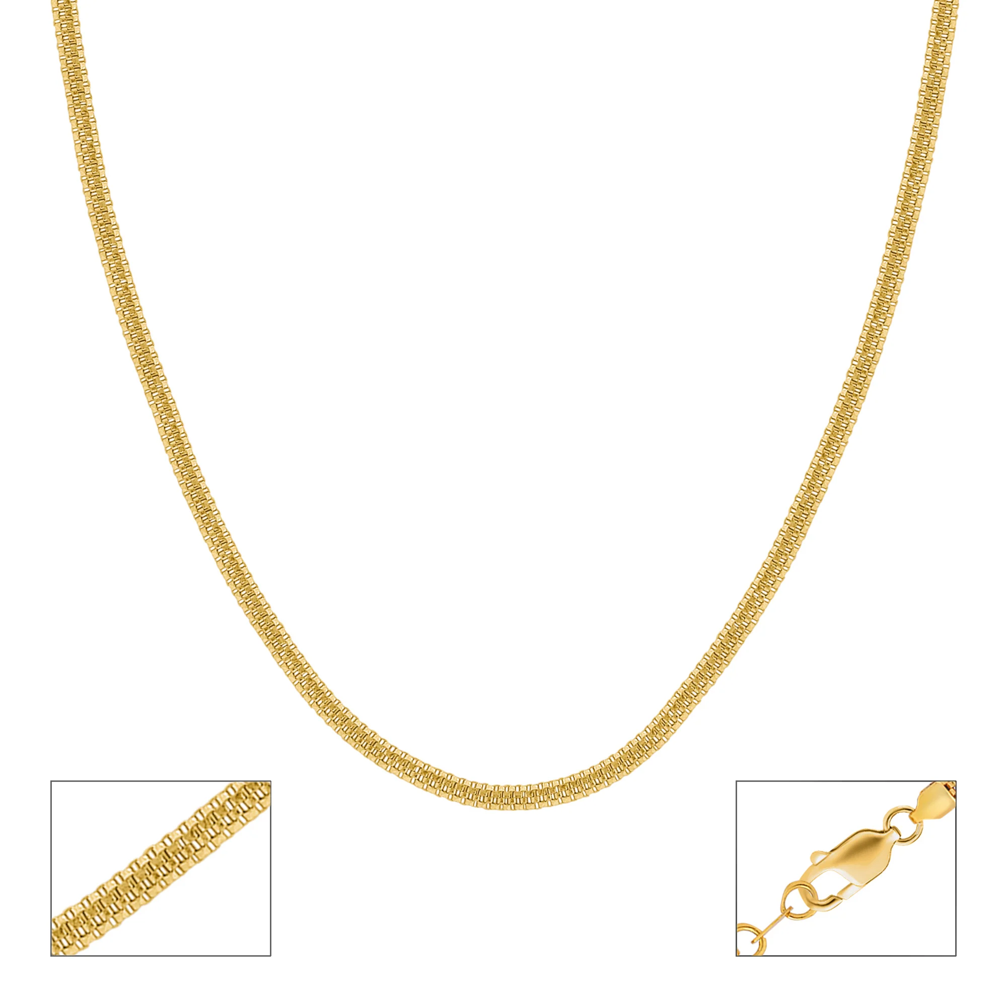 Aura Box Gold-Tone Silver Chain - Image 3