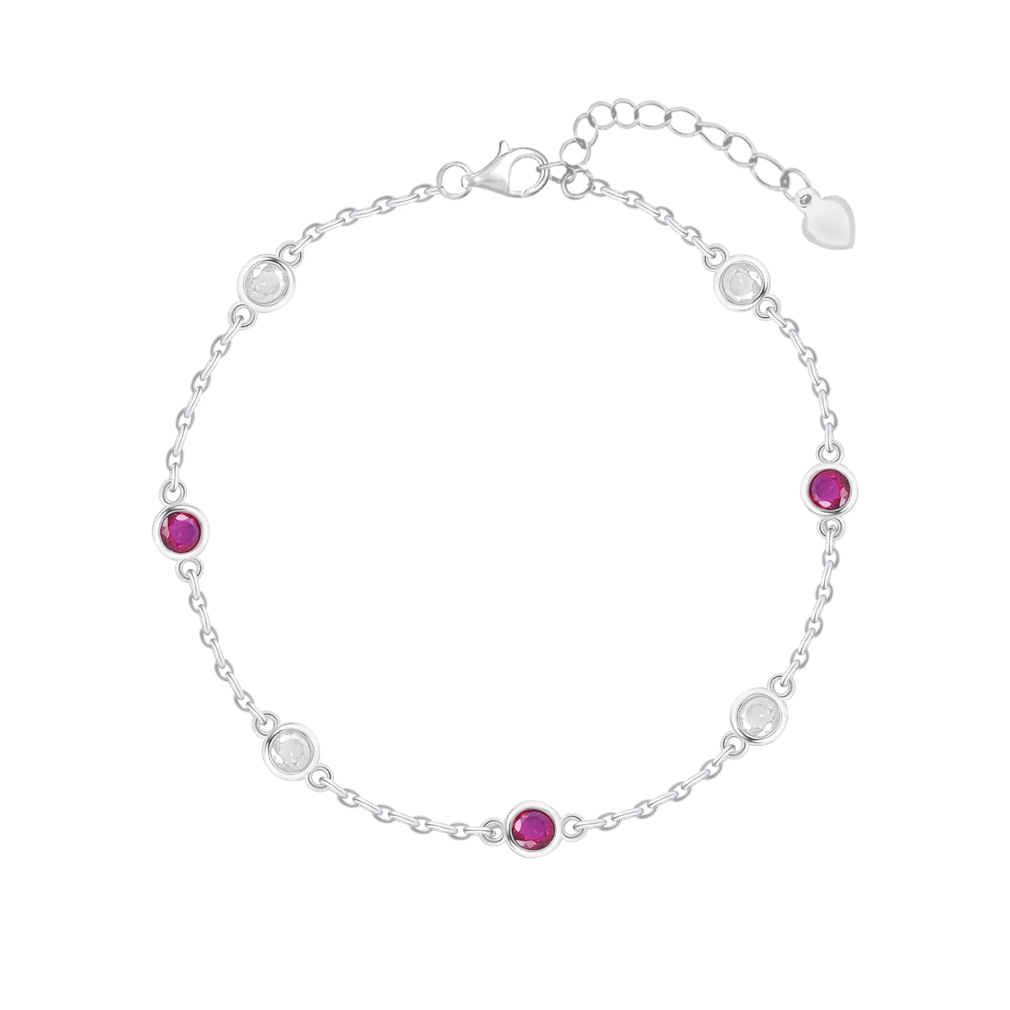 Aurora Berry Silver Bracelet - Image 2