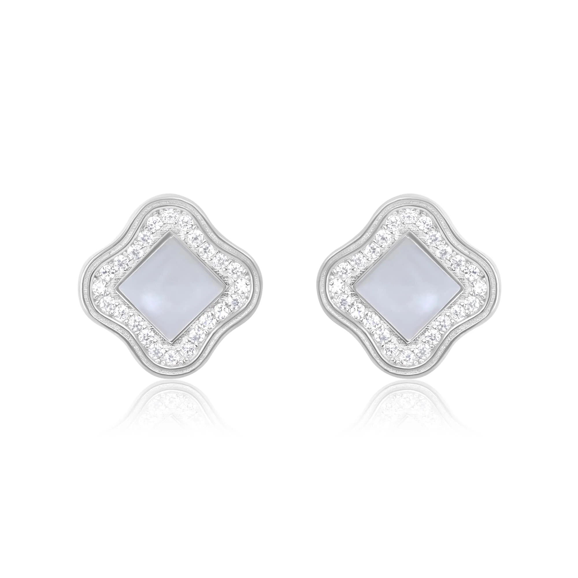 Aztec CZ Silver Pendant Set - Image 5