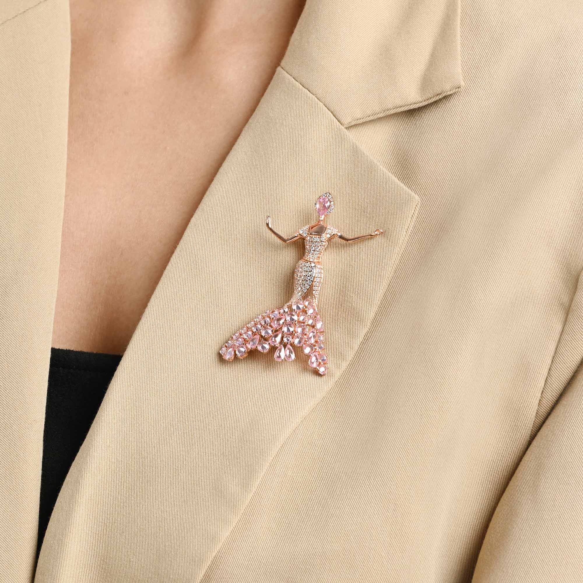 Ballerina Silver Brooch - Image 6