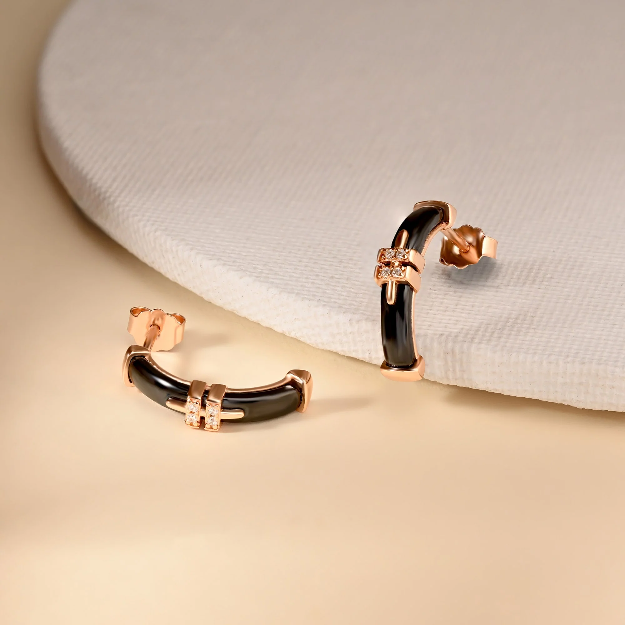 Band Hoop Earrings