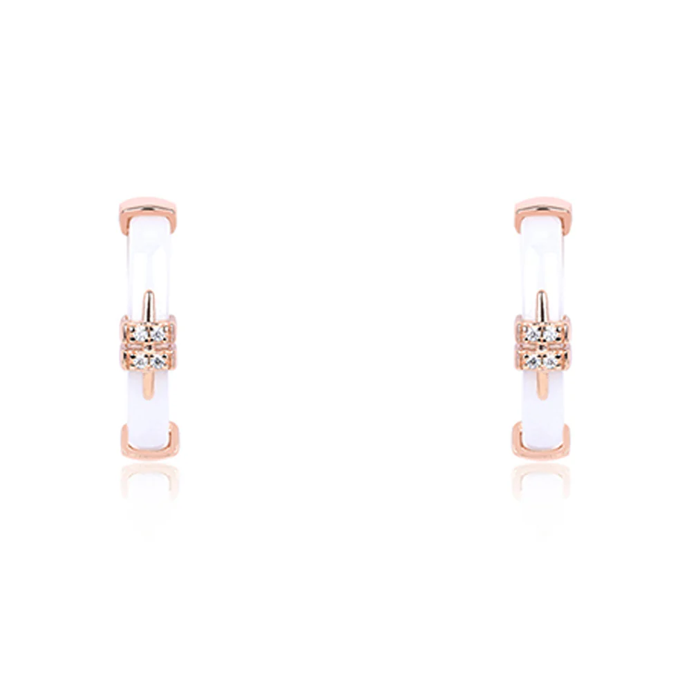 Band Hoop Earrings - Image 10
