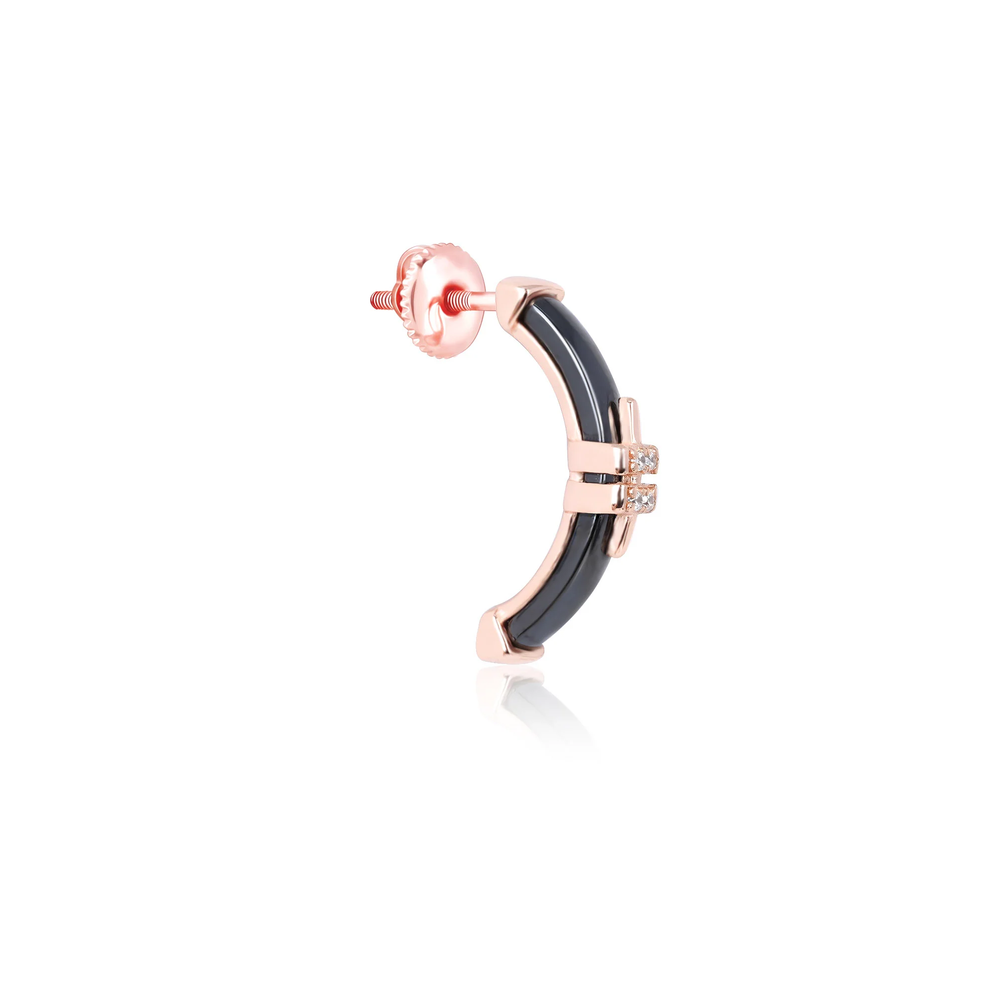Band Hoop Earrings - Image 6
