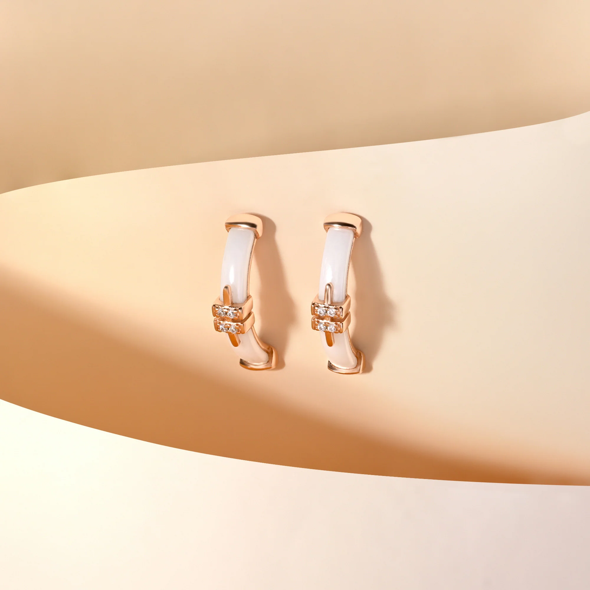 Band Hoop Earrings - Image 9