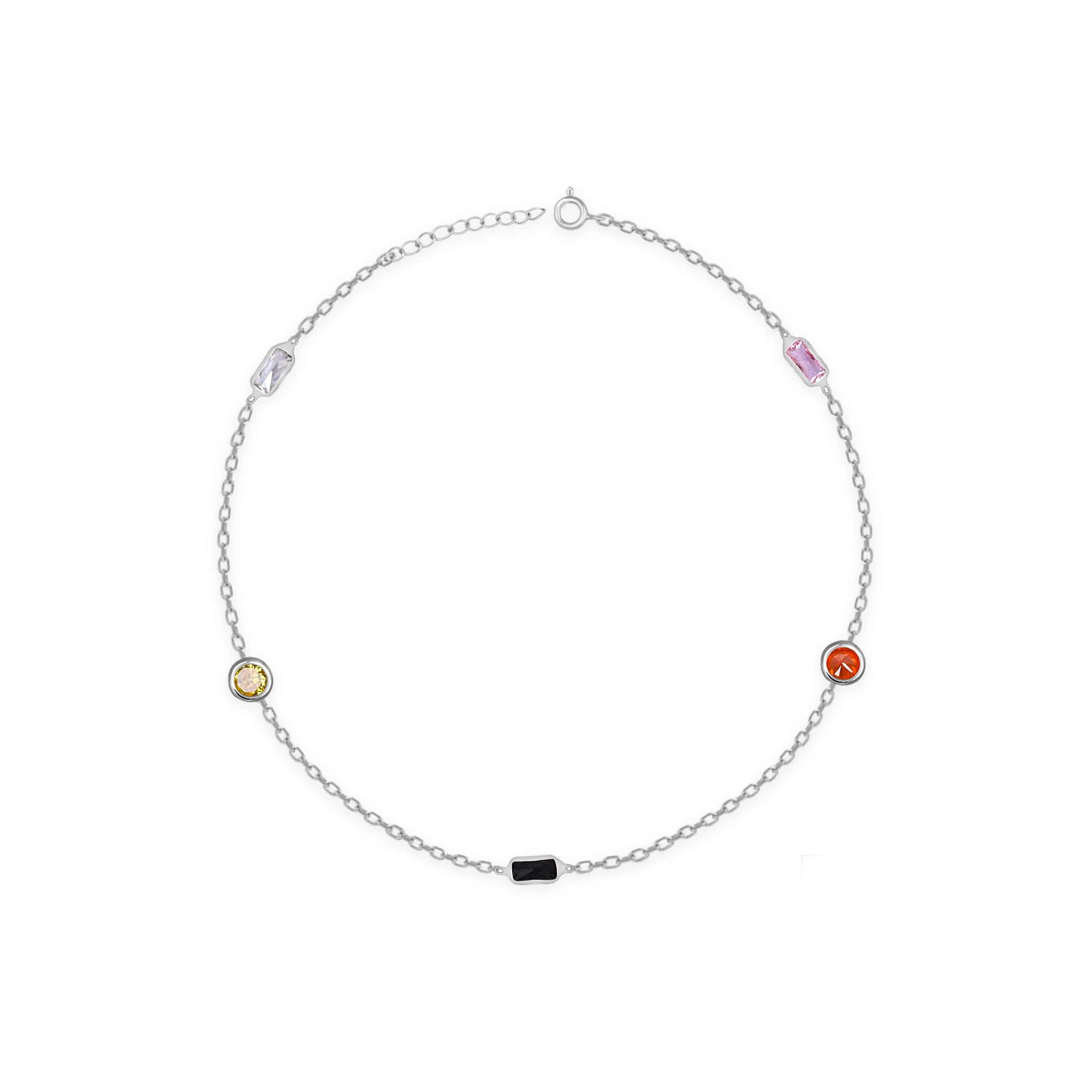 Beaded Charms Anklet - Image 2
