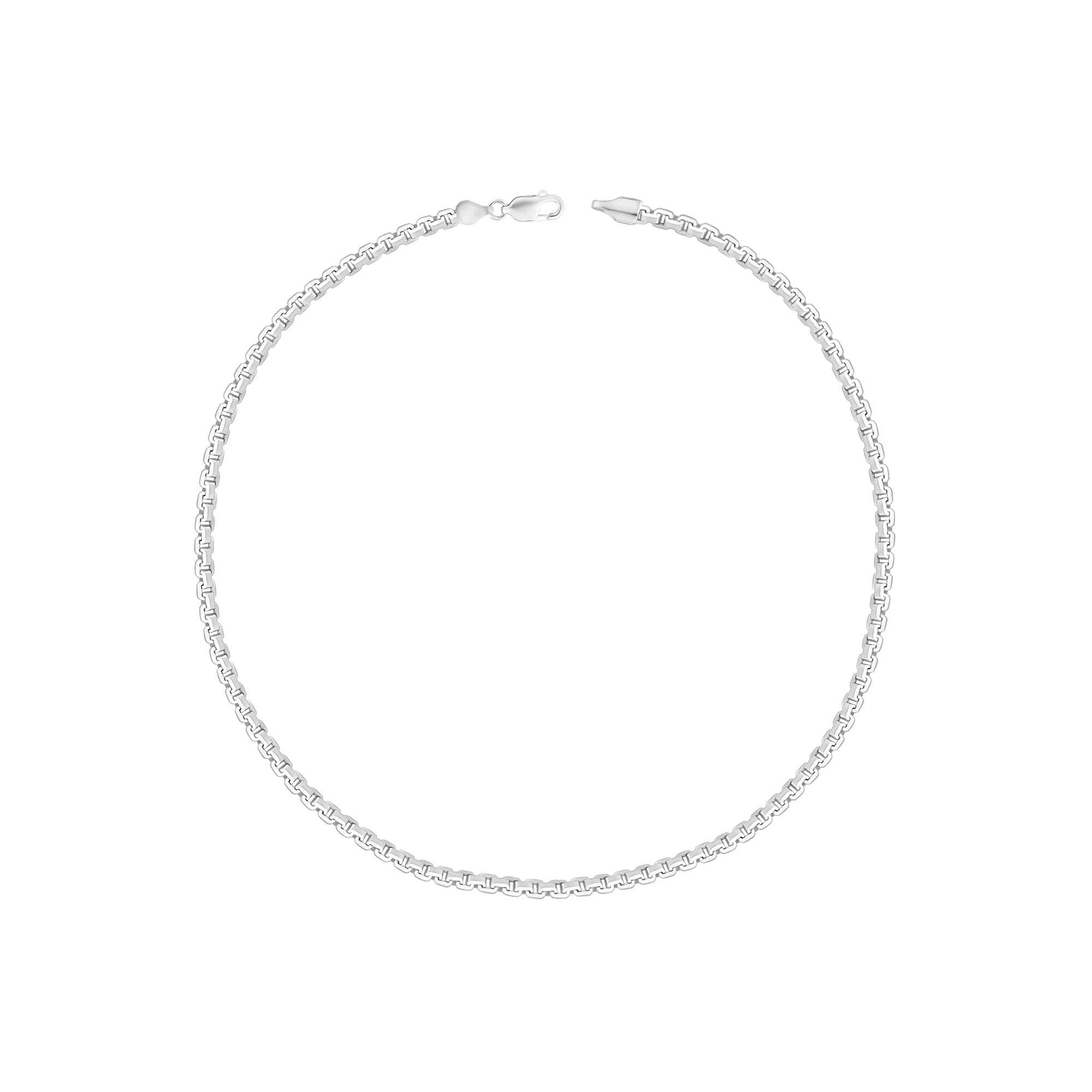 BlockLink Silver Chain Bracelet - Image 2