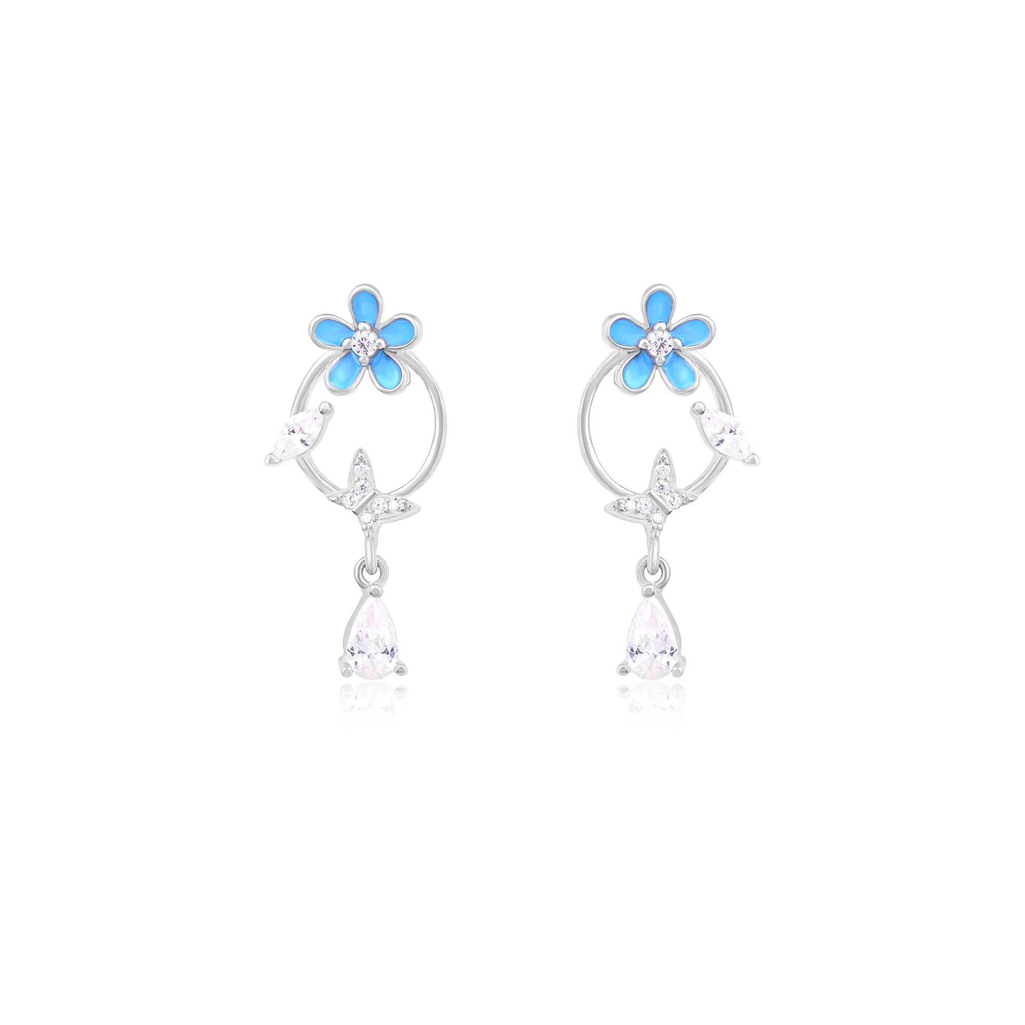 Bloom Charm Earrings - Image 4