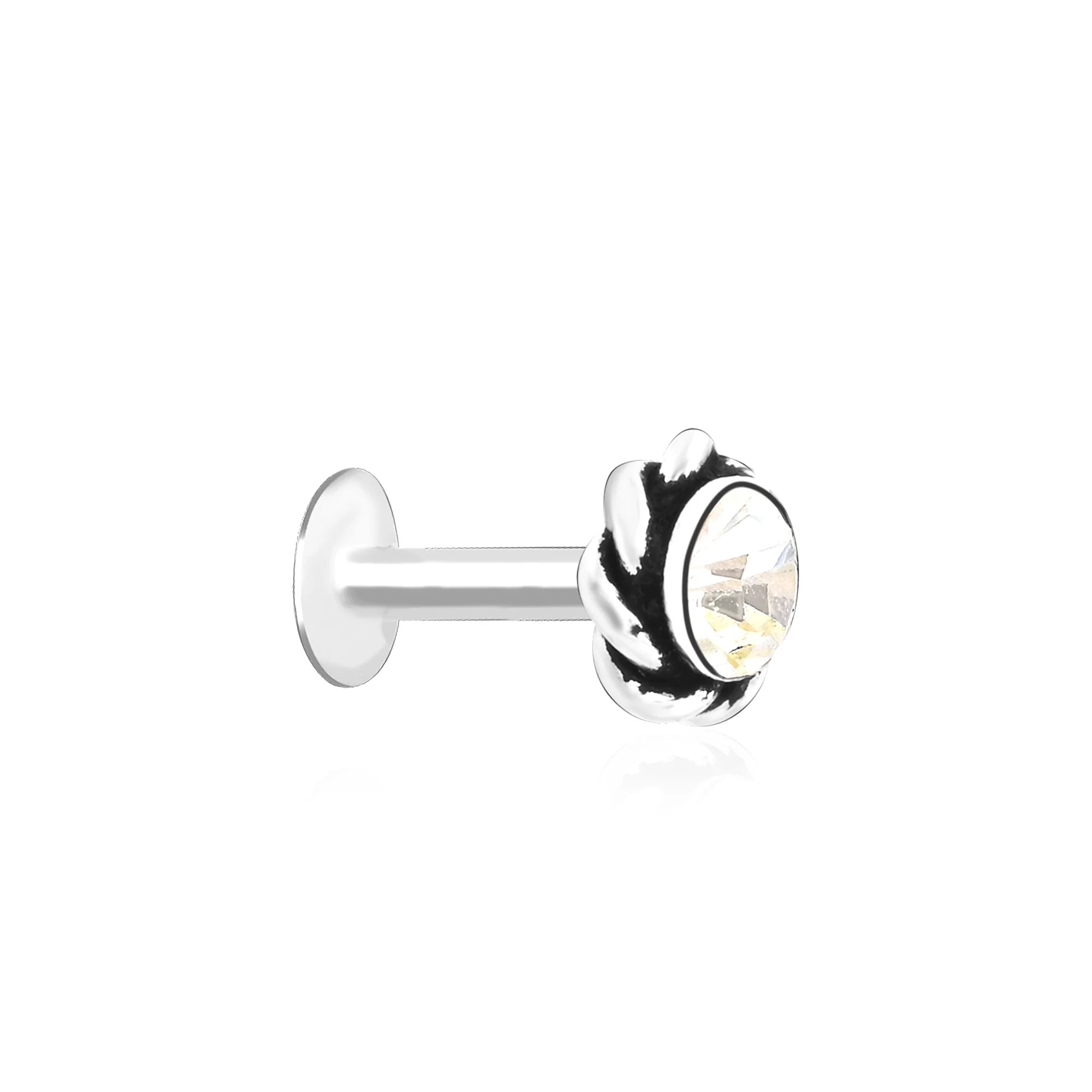 Braided Shine Nose Pin - Image 2