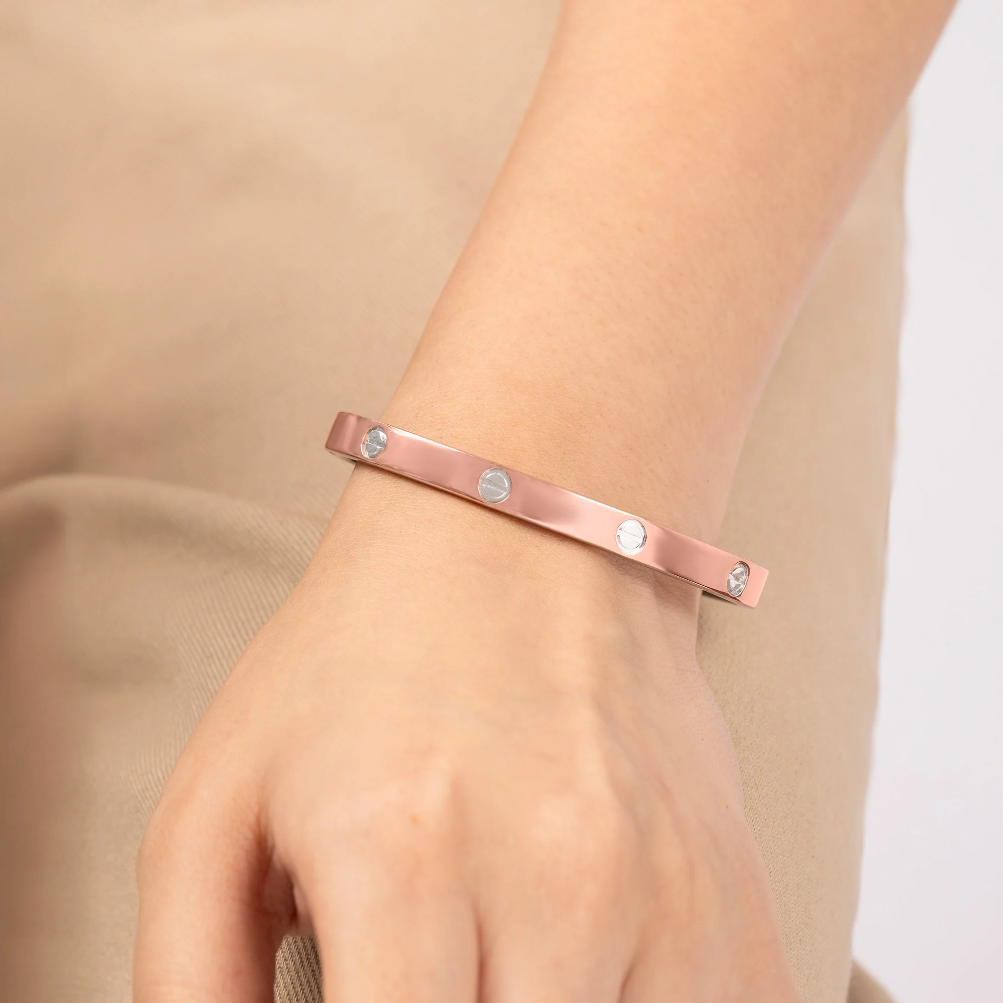 Cartier Glow Silver Kada - Image 5