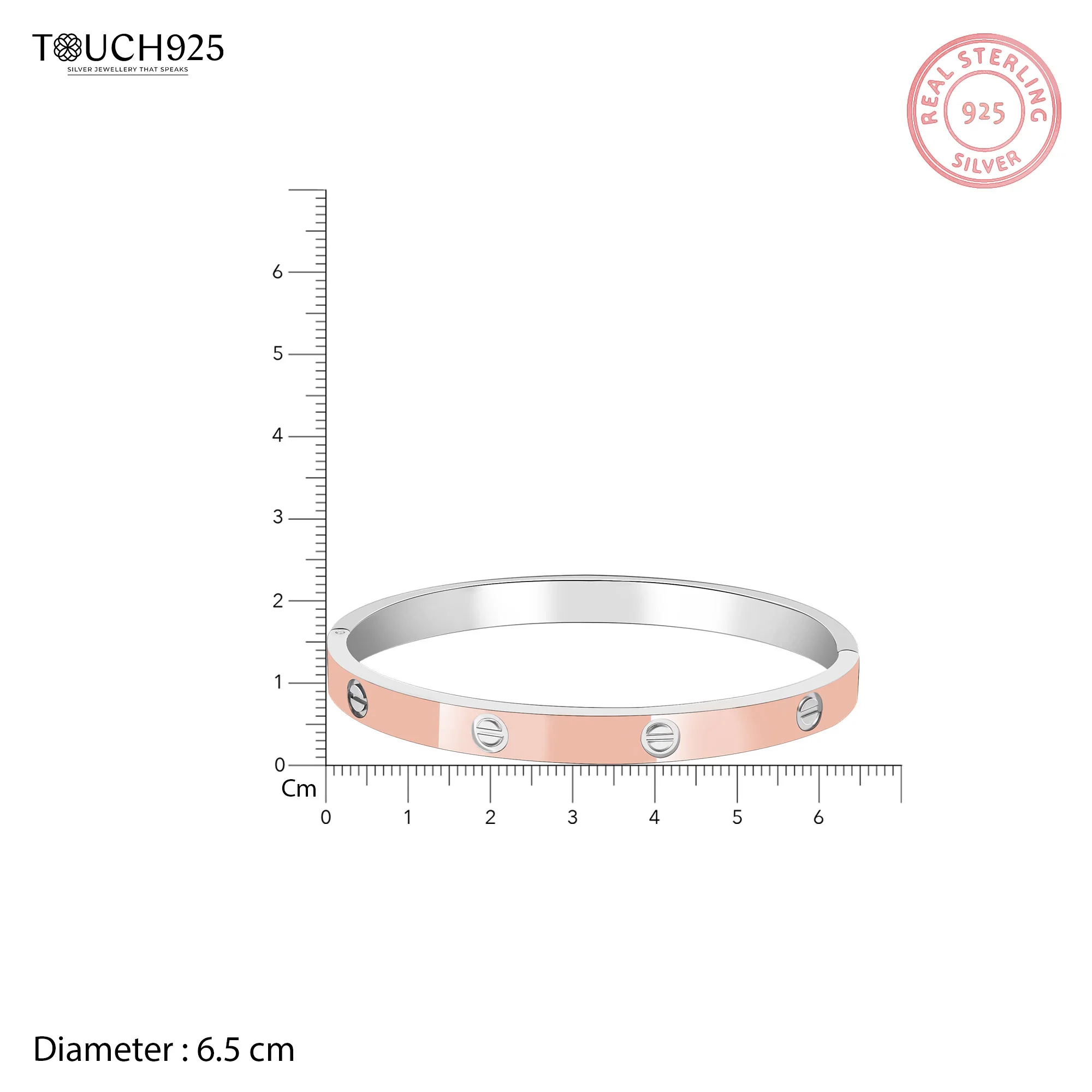 Cartier Glow Silver Kada - Image 6