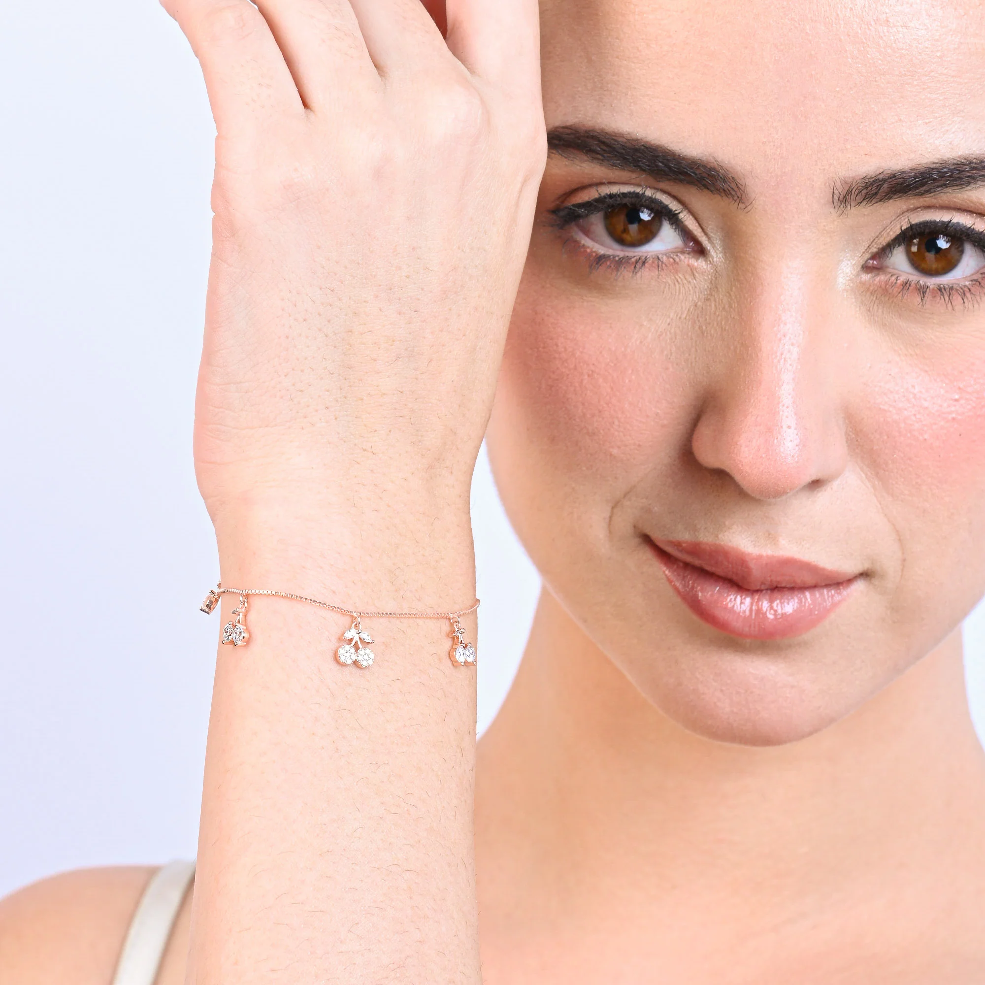 Celeste Charm Silver Bracelet - Image 3