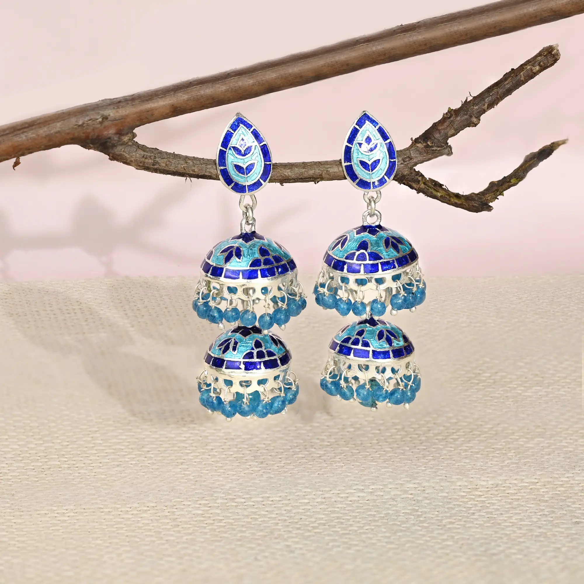 Charm Drop Jhumka - Image 3