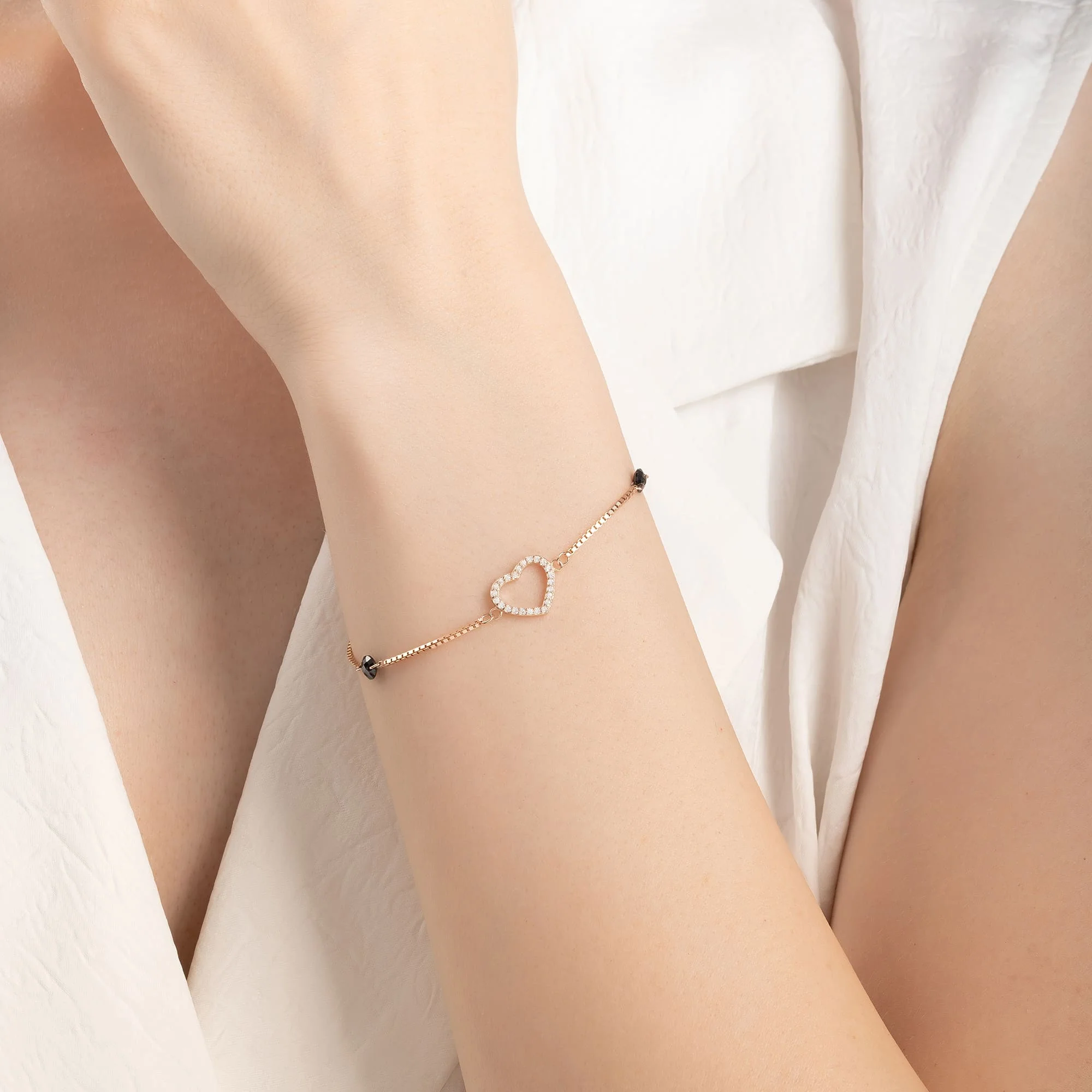 Charm Heart Bracelet - Image 3
