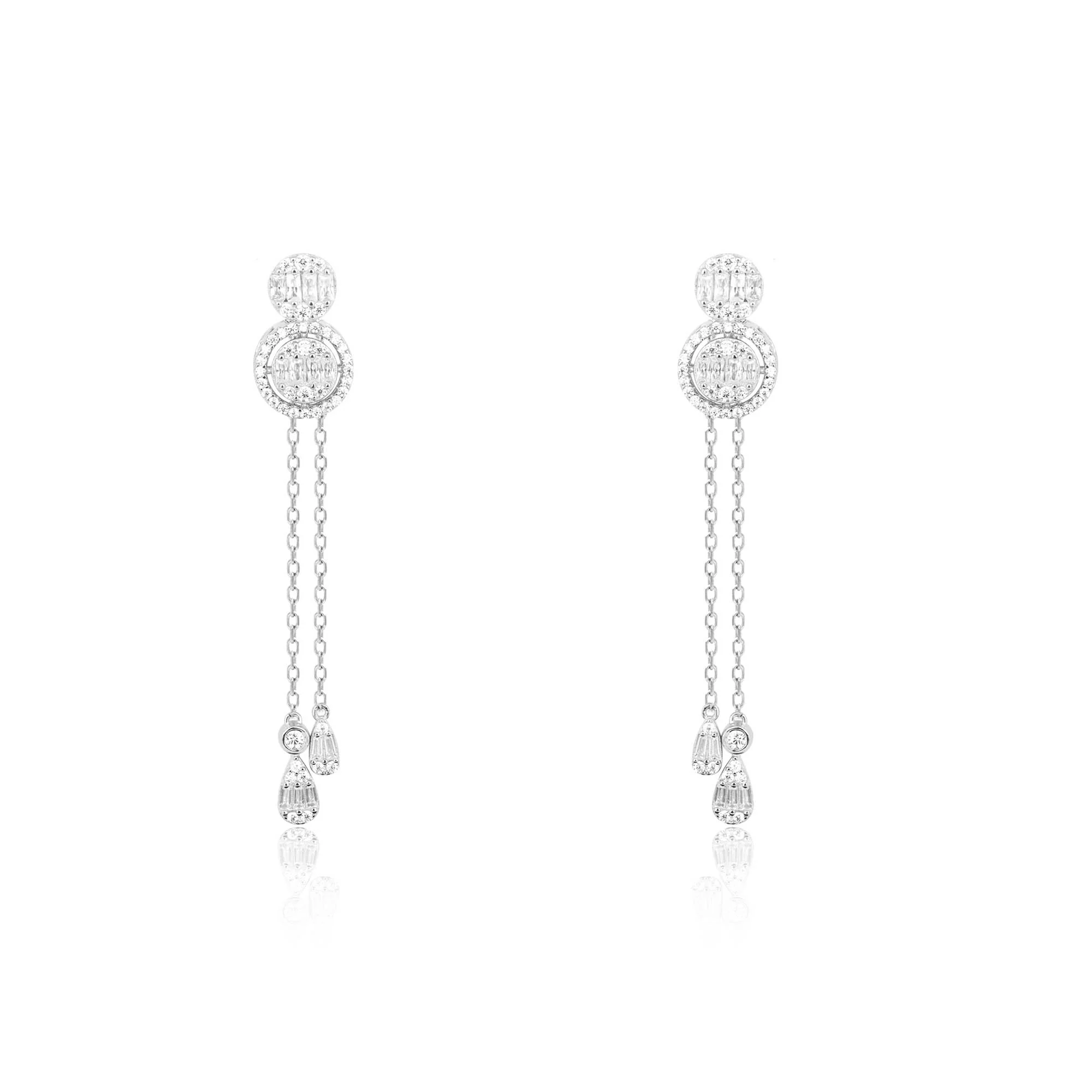 Circlet Symphony Silver Necklace Set - Image 14