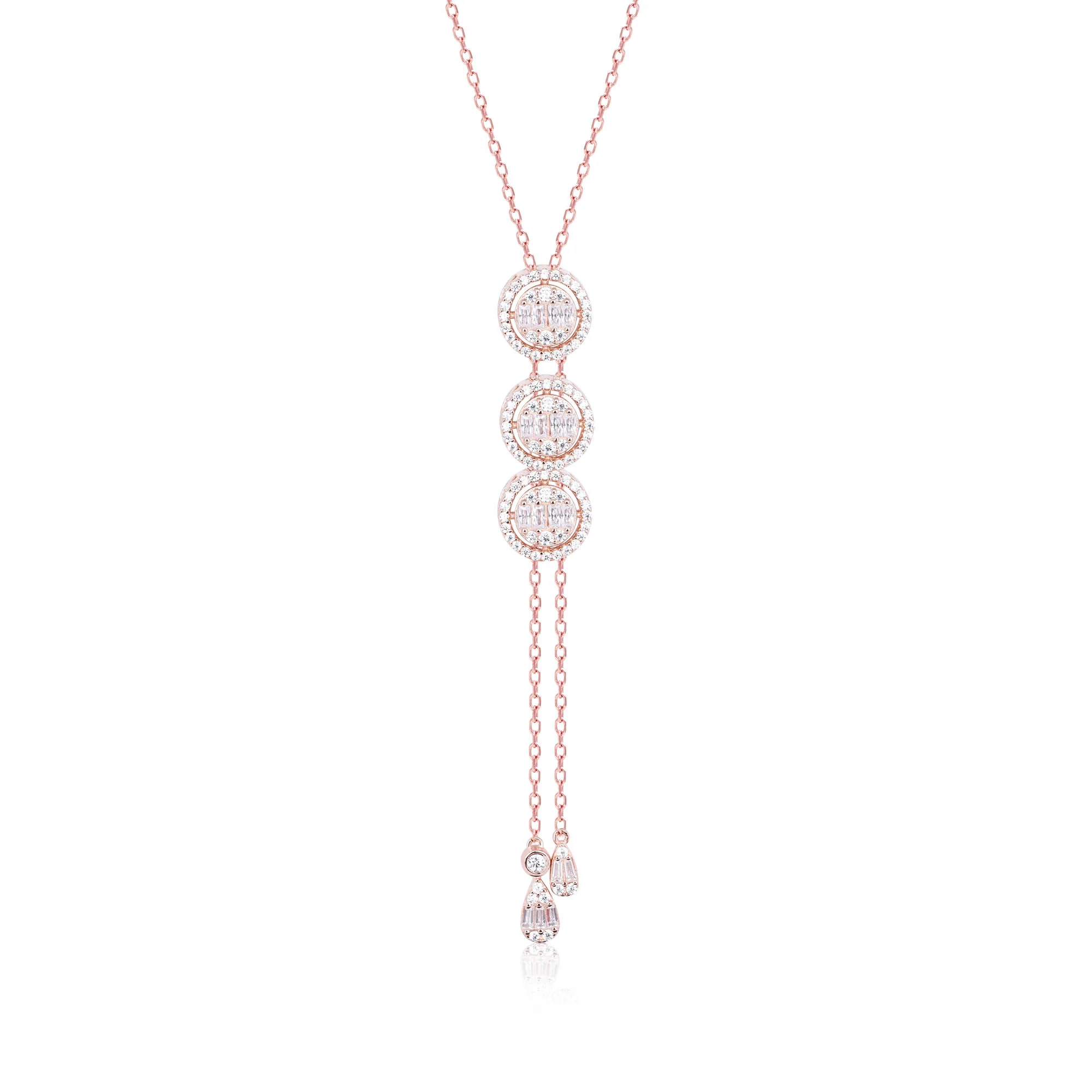 Circlet Symphony Silver Necklace Set - Image 4