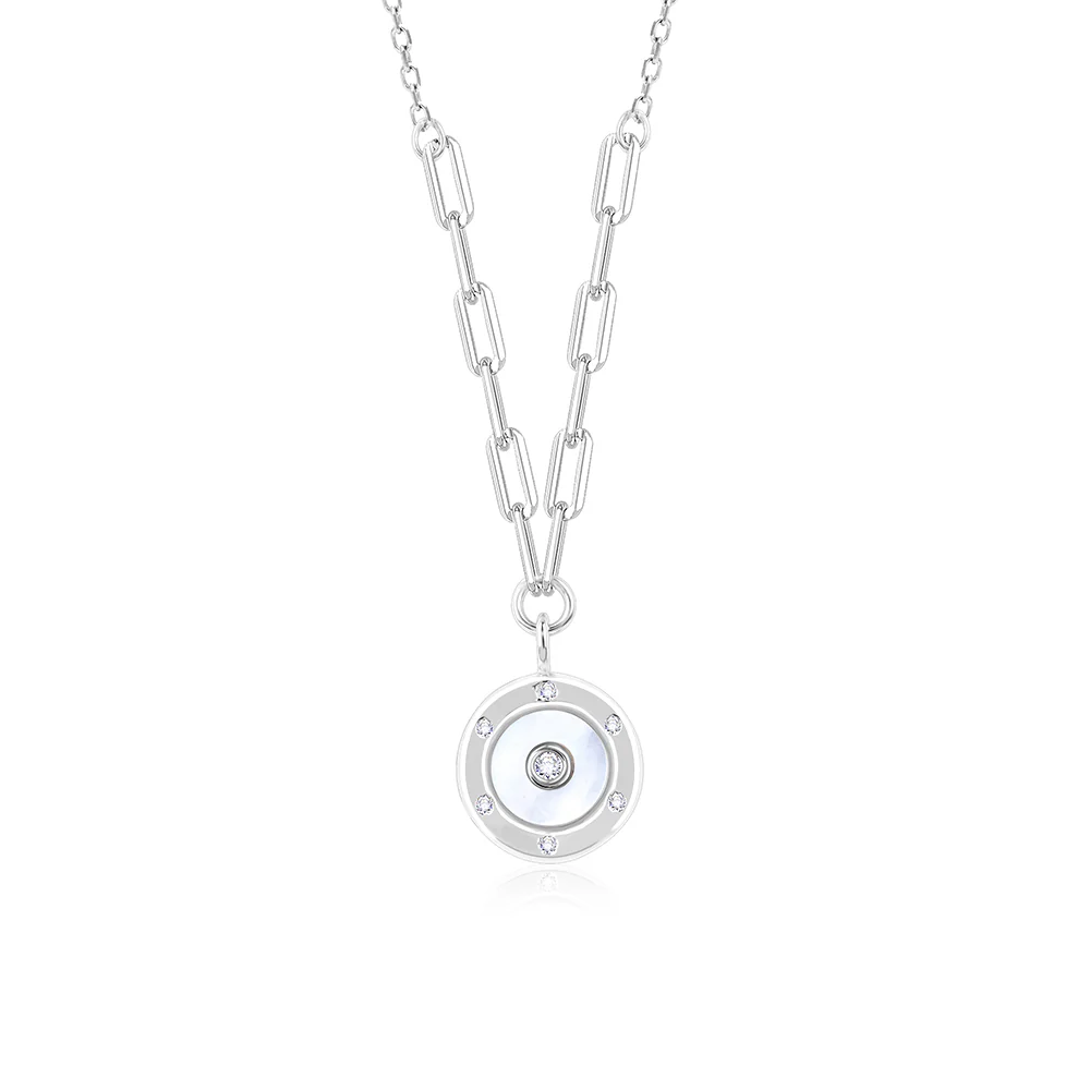 Circular Stone Necklace - Image 2