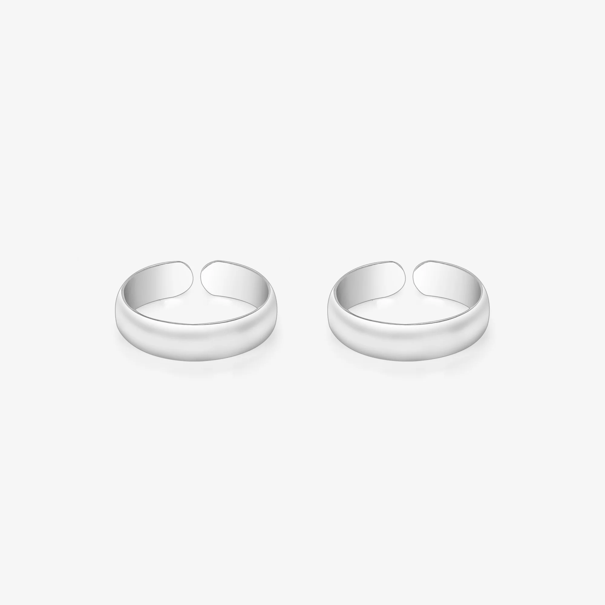 Classic Band Toe Ring - Image 2