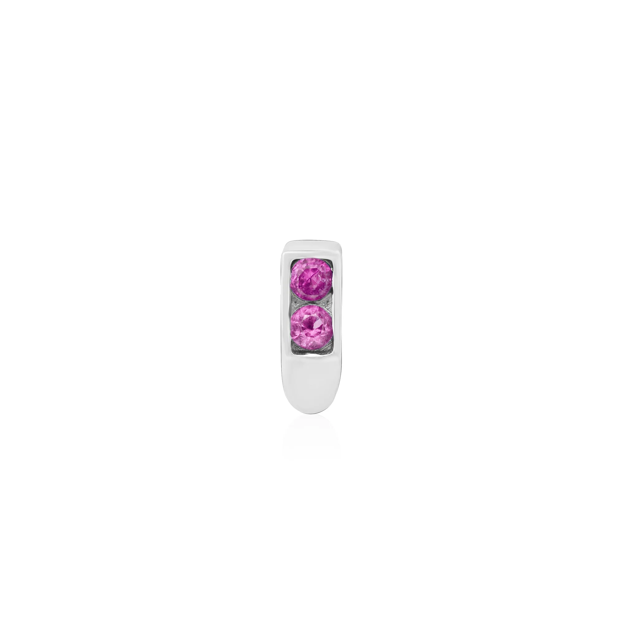 Classic Bar Silver Nose Pin - Image 9