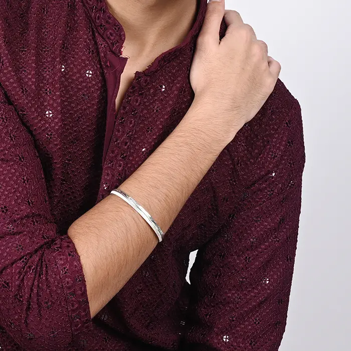 Classic Silver Spark Kada - Image 3