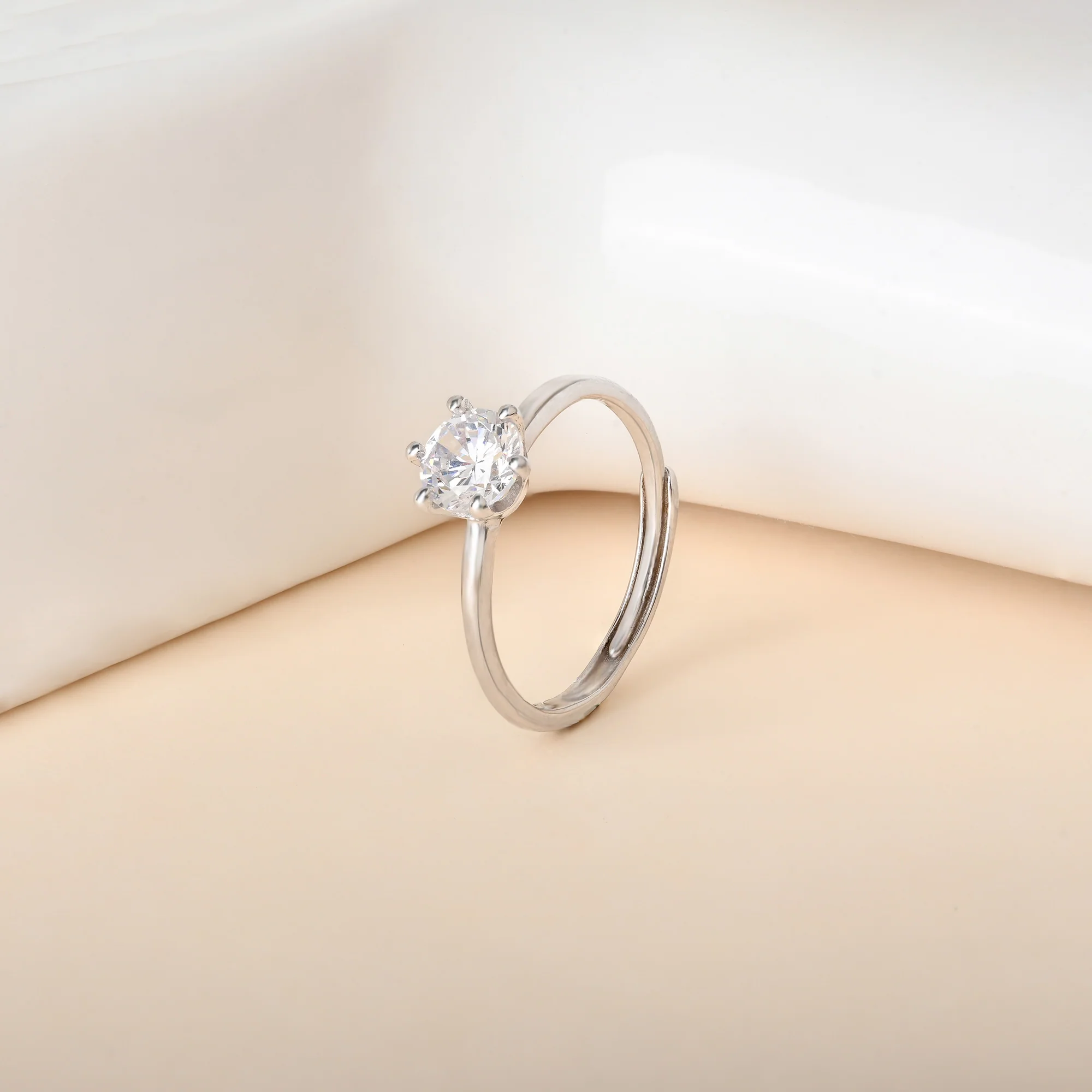 Classic Solitaire Ring - Image 3