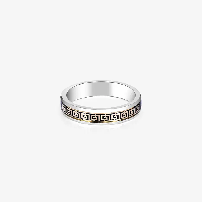 Classy Black Gents Ring - Image 3