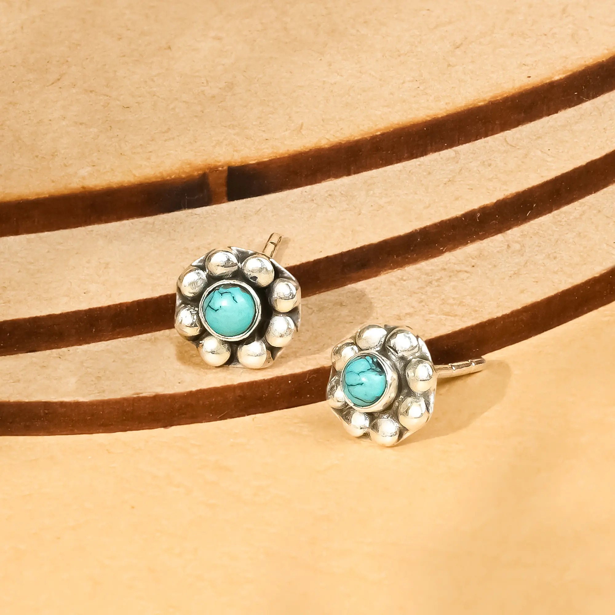 Colorful Sunflower Studs - Image 4