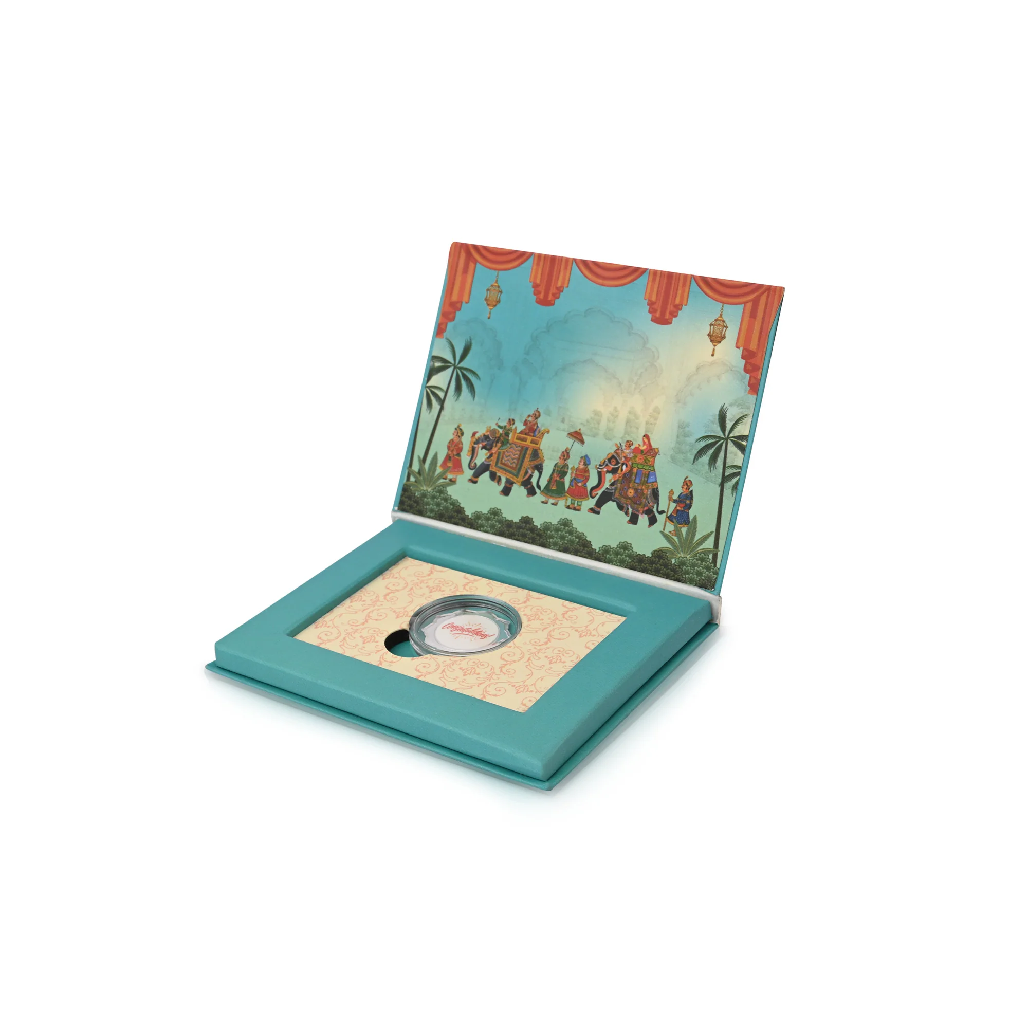 Congratulations 999 Silver Coin Box - Image 4