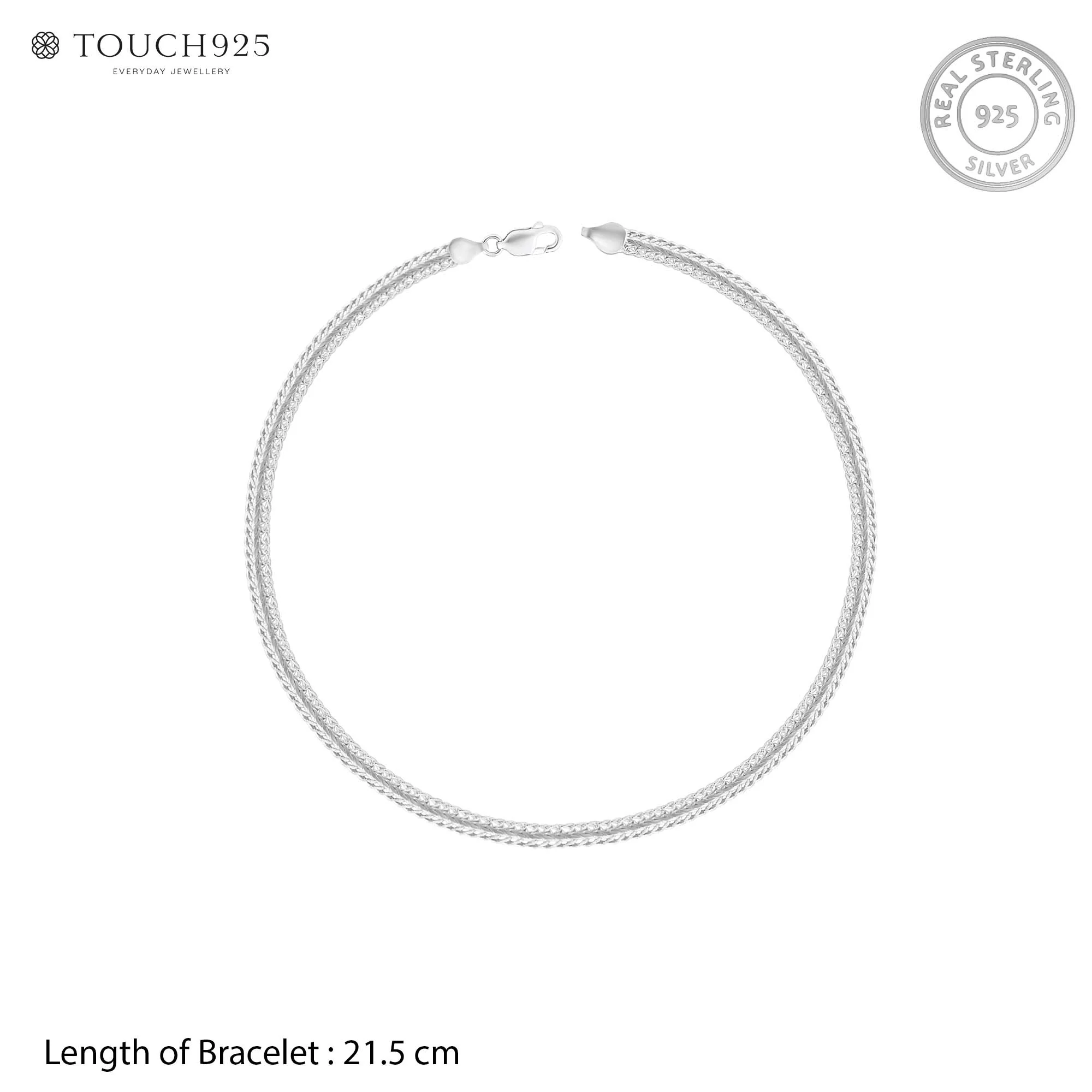 CoreLink Silver Chain Bracelet - Image 5