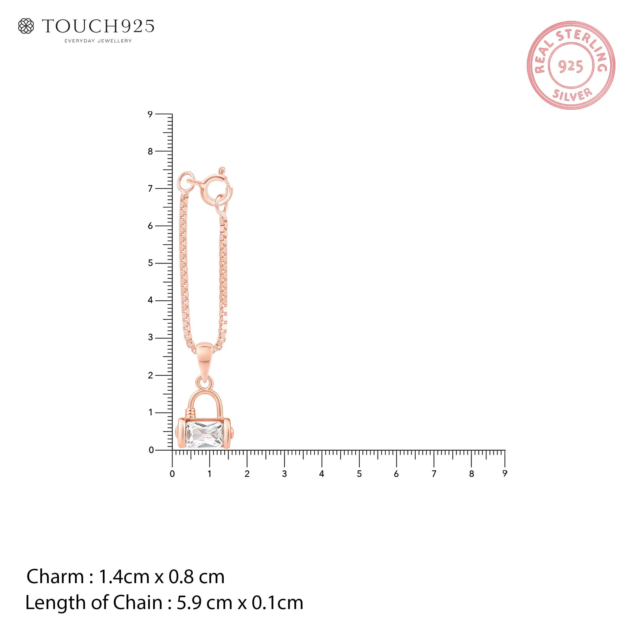 Crystal Lock Charm - Image 5