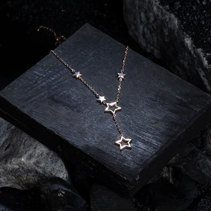 Dainty Charm Star Necklace - Image 3